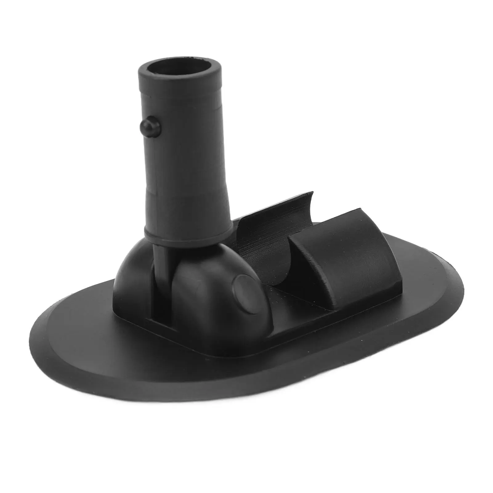 2Pcs PVC Inflatable Boat Tent Base 180 Degree Rotation Kayak Canopy Mount Base for Rowing Boat Speedboat Kayaks Canoes