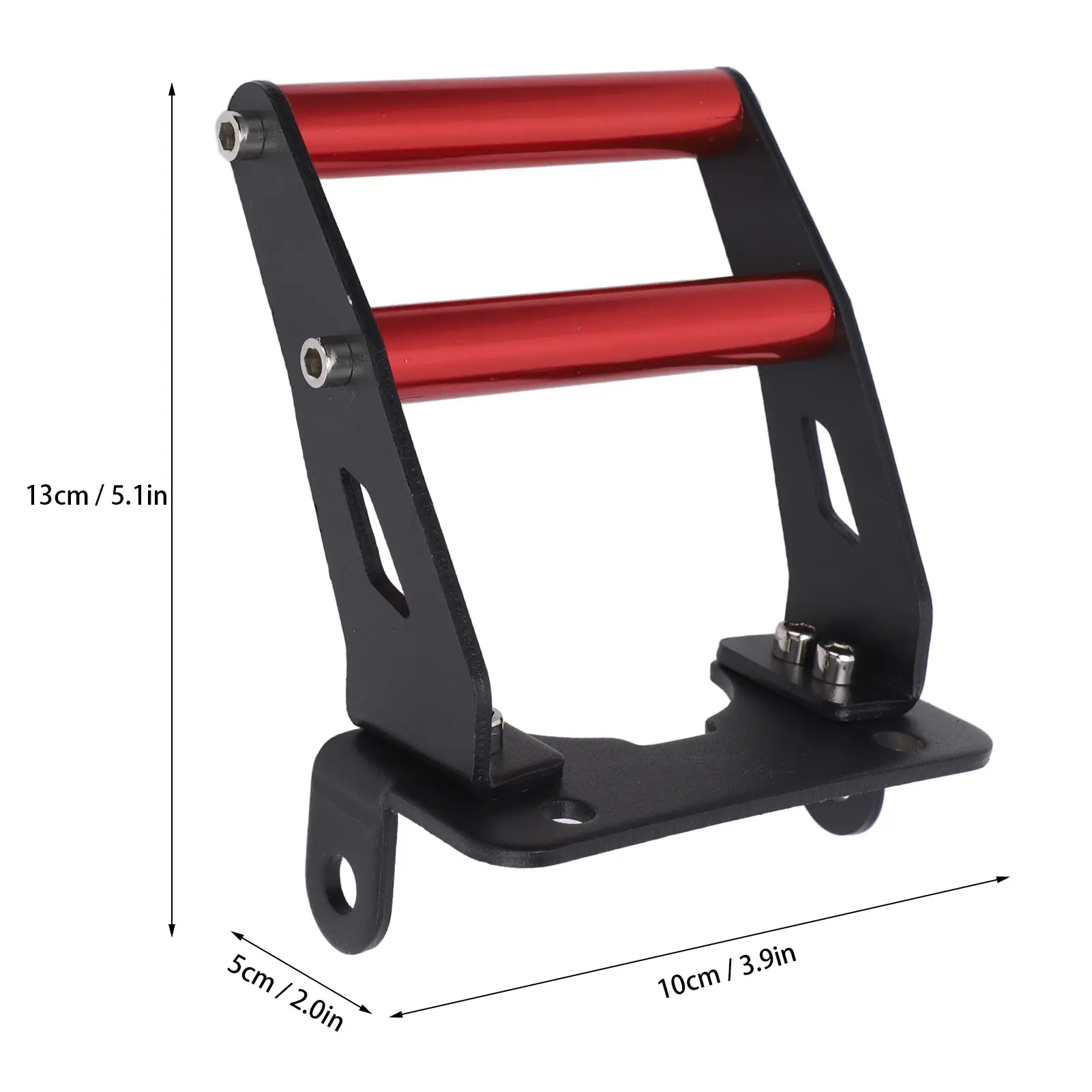 Scooter Rear Handle Bar Ergonomic Sturdy Scooter Rear Foot Support Easy Install  Aluminum Alloy Waterproof for KUGOO M4 Pro