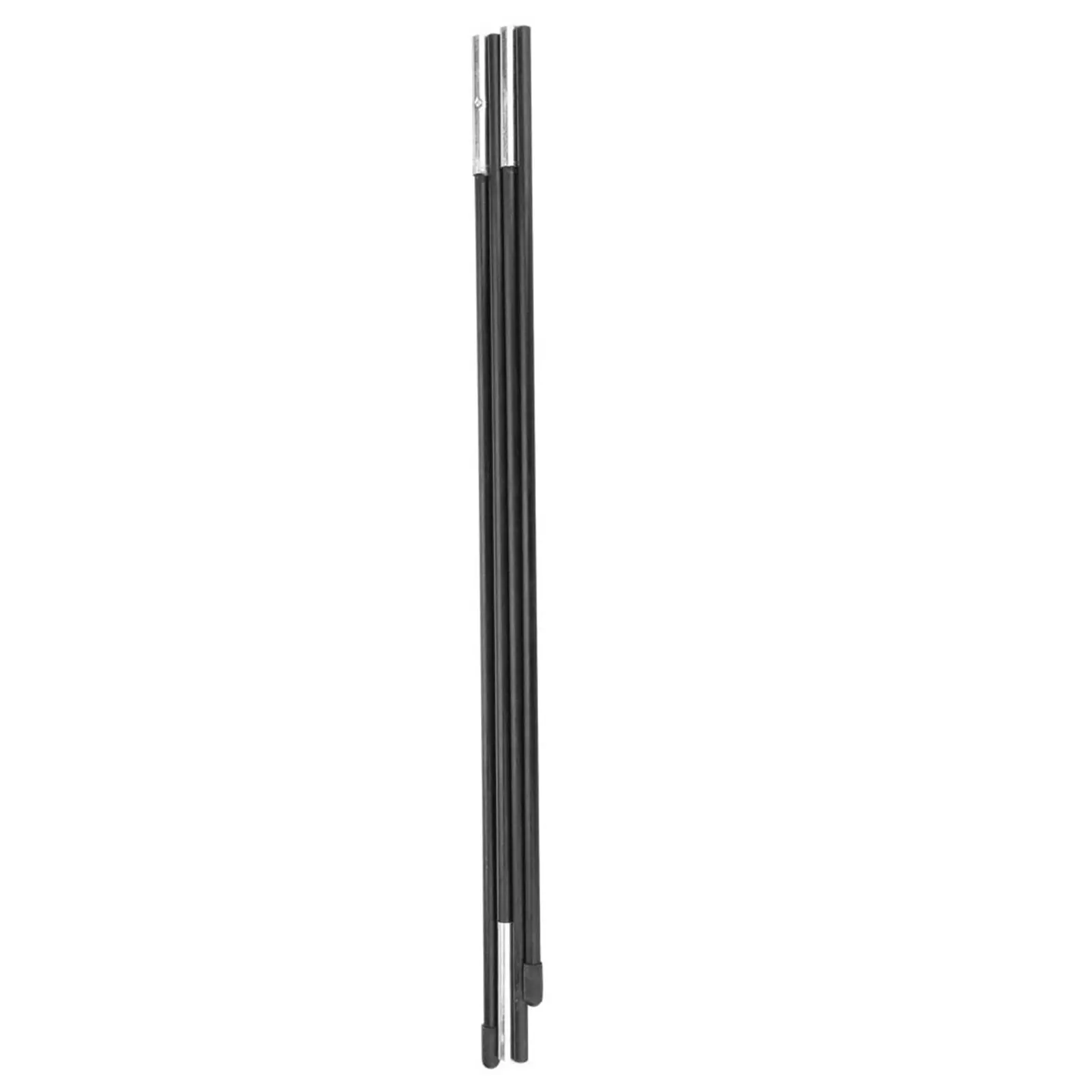 4 Sections Fiberglass Camping Tent Pole Bars 7mm Tube Diameter 180cm Length for Double Tents Support Rods Awning Frames Kit