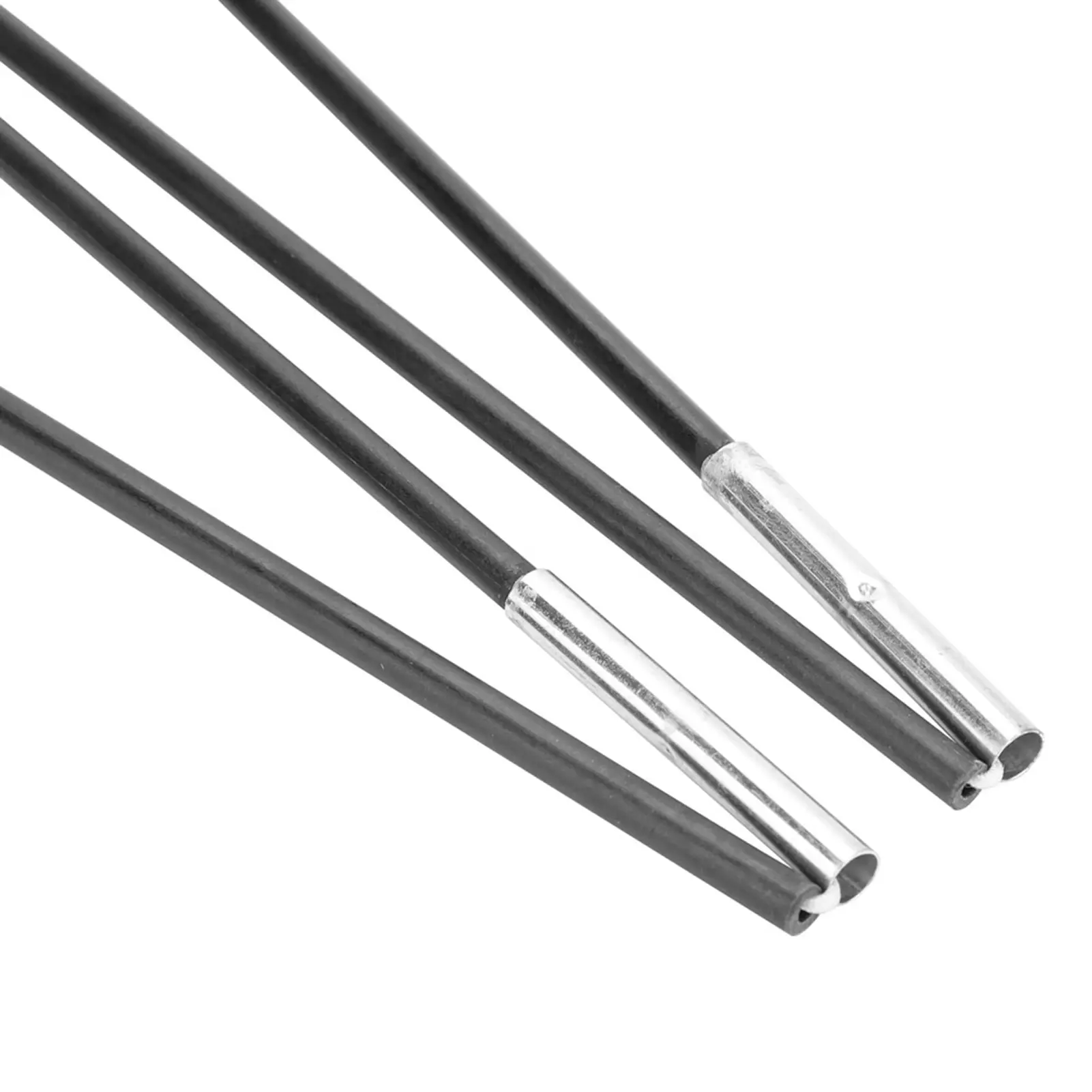 4 Sections Fiberglass Camping Tent Pole Bars 7mm Tube Diameter 180cm Length for Double Tents Support Rods Awning Frames Kit