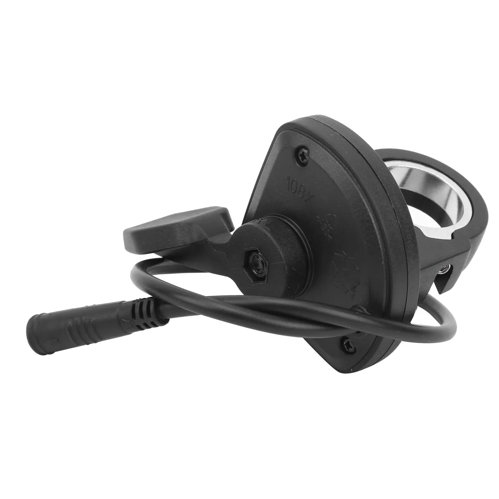 108X Left Thumb Throttle Speed Control 3 Pin Waterproof Connector for Electric Bicycle Electric Scooter