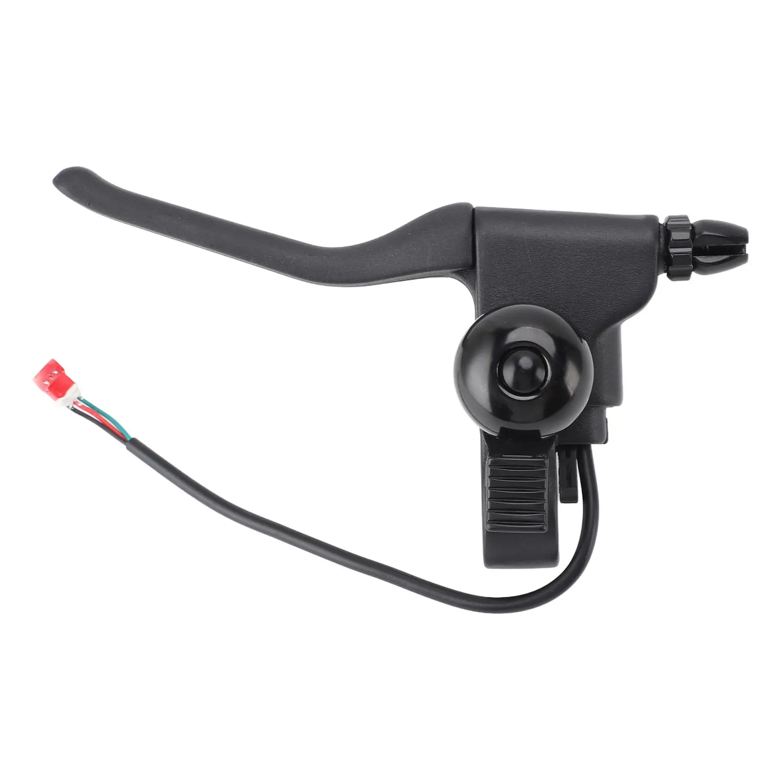 Electric Scooter Brake Lever Electric Scooter Brake Handle Nylon Ergonomic Anti Slip Brake Lever with Bell for DIY Replacement
