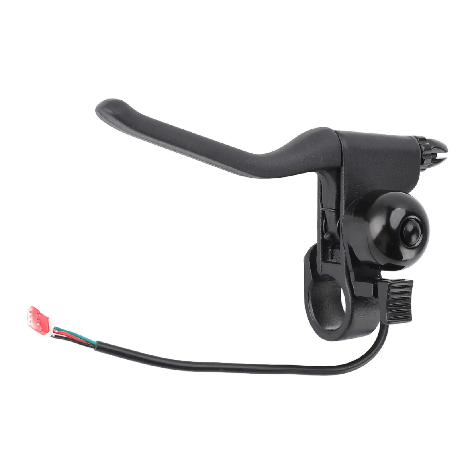Electric Scooter Brake Lever Electric Scooter Brake Handle Nylon Ergonomic Anti Slip Brake Lever with Bell for DIY Replacement