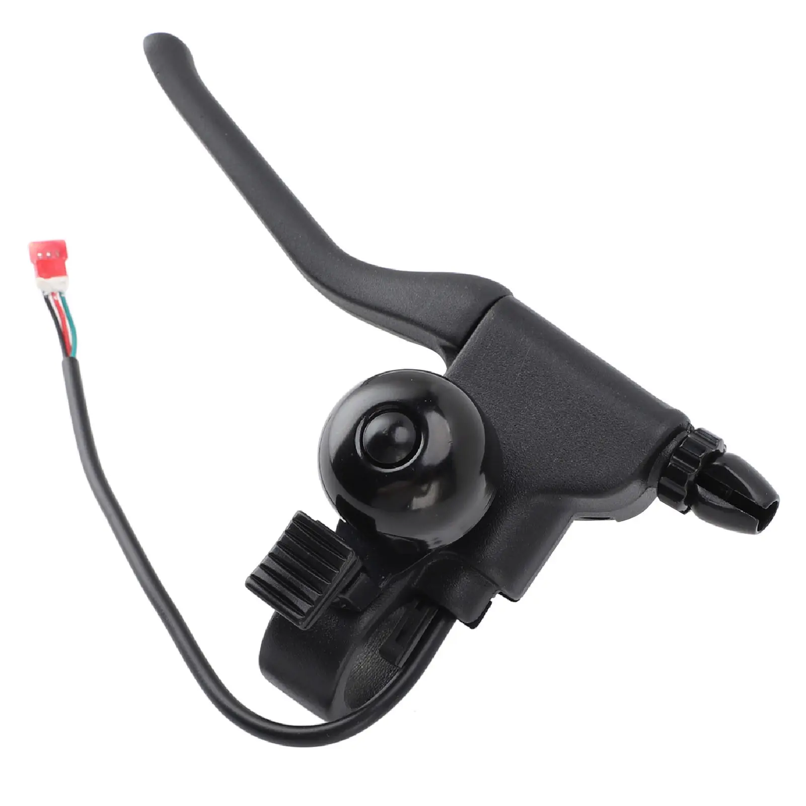 Electric Scooter Brake Lever Electric Scooter Brake Handle Nylon Ergonomic Anti Slip Brake Lever with Bell for DIY Replacement