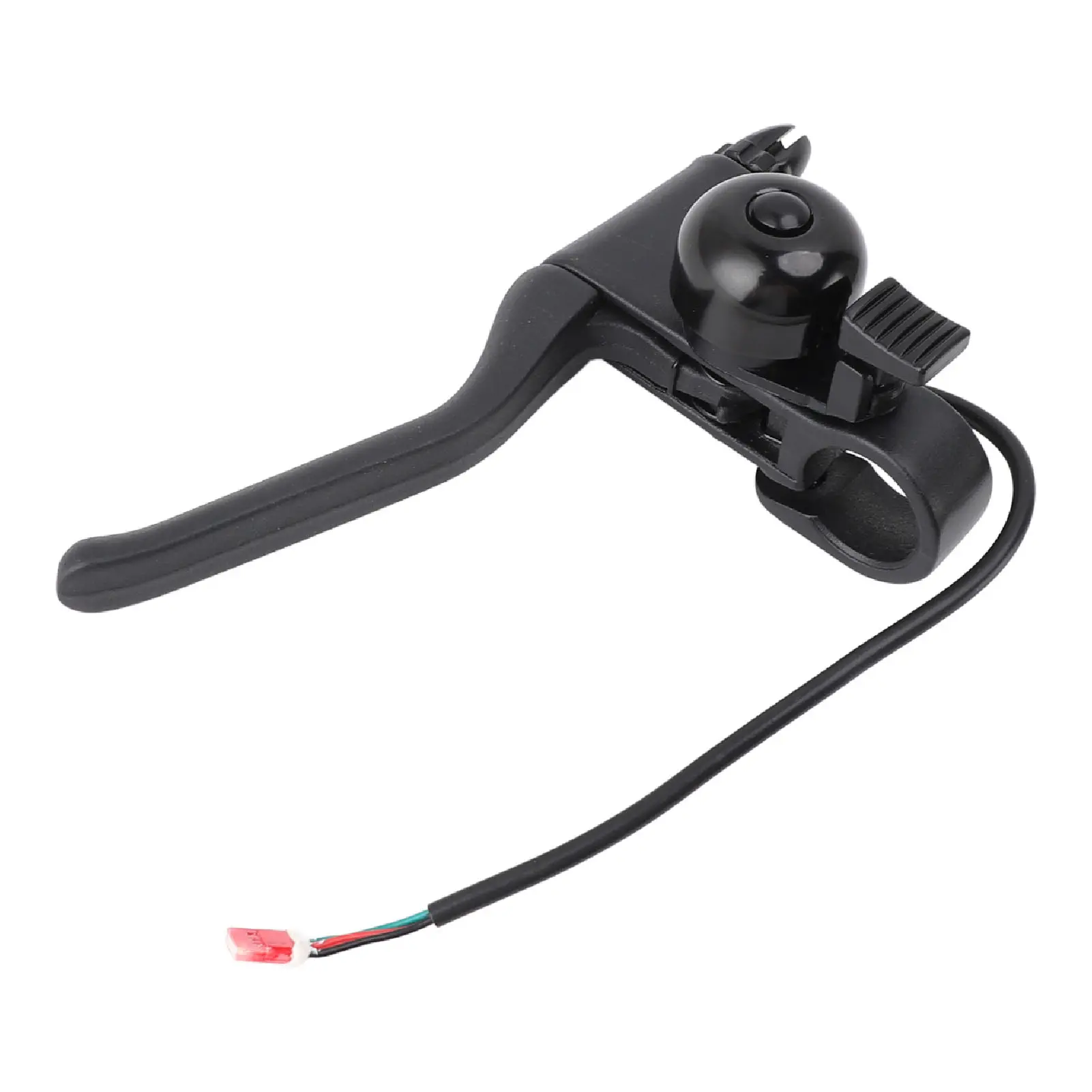 Electric Scooter Brake Lever Electric Scooter Brake Handle Nylon Ergonomic Anti Slip Brake Lever with Bell for DIY Replacement