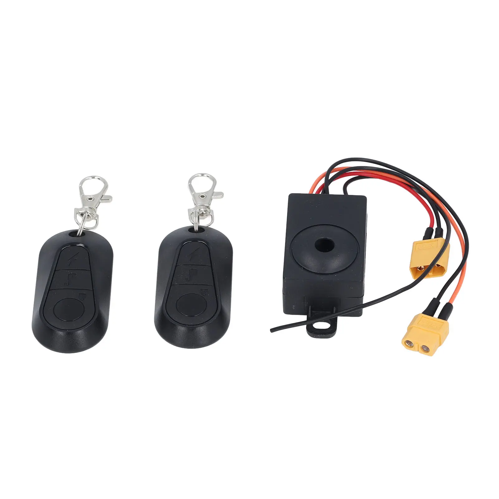 Anti Theft Alarm System 36 To 70V Flameout Anti Robbery Electric Bike Alarm Waterproof ABS for XT60 Output Electric Scooters