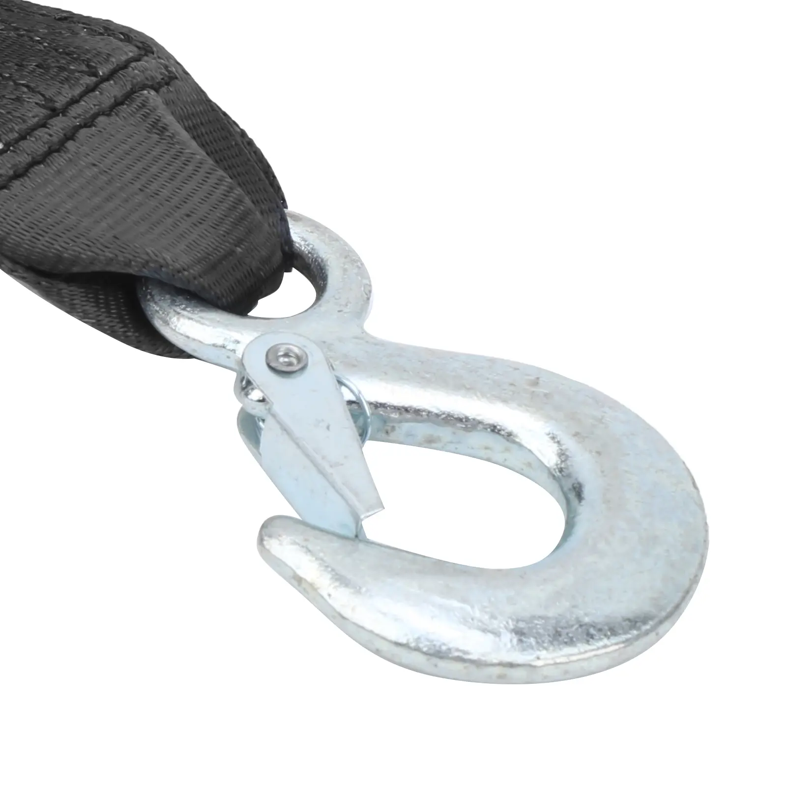 6m Winch Belt 5cm Width High Strength Polyester Trailer Belt Marine Winch Change Tape Heavy Hook Safety Belt
