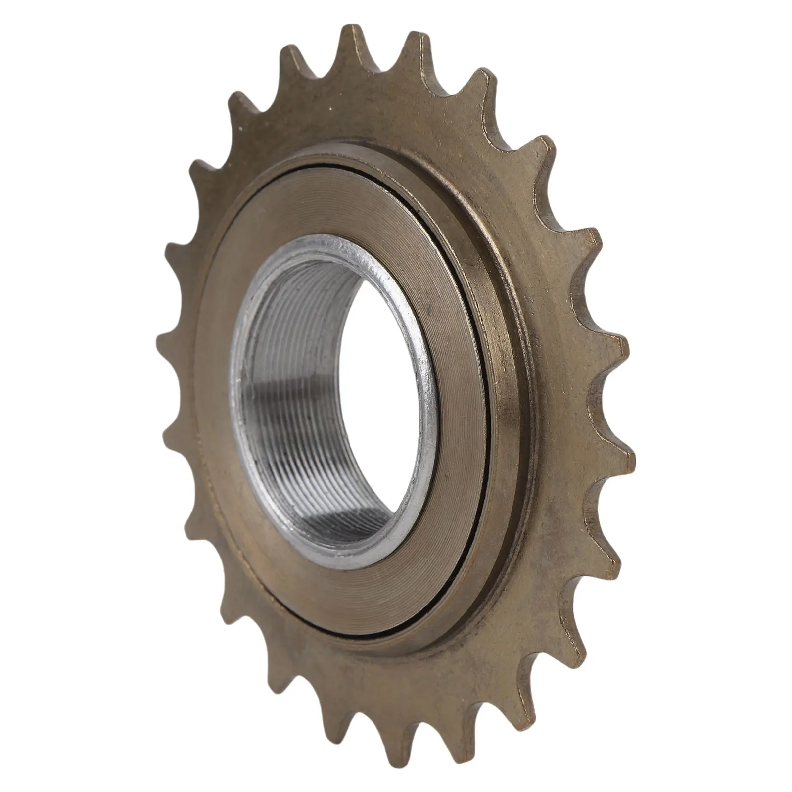22T Bike Freewheel with 30mm Adapter Connector Steel Bicycle Freewheel Adapter Kit for Electric Tricycle Motorcycle