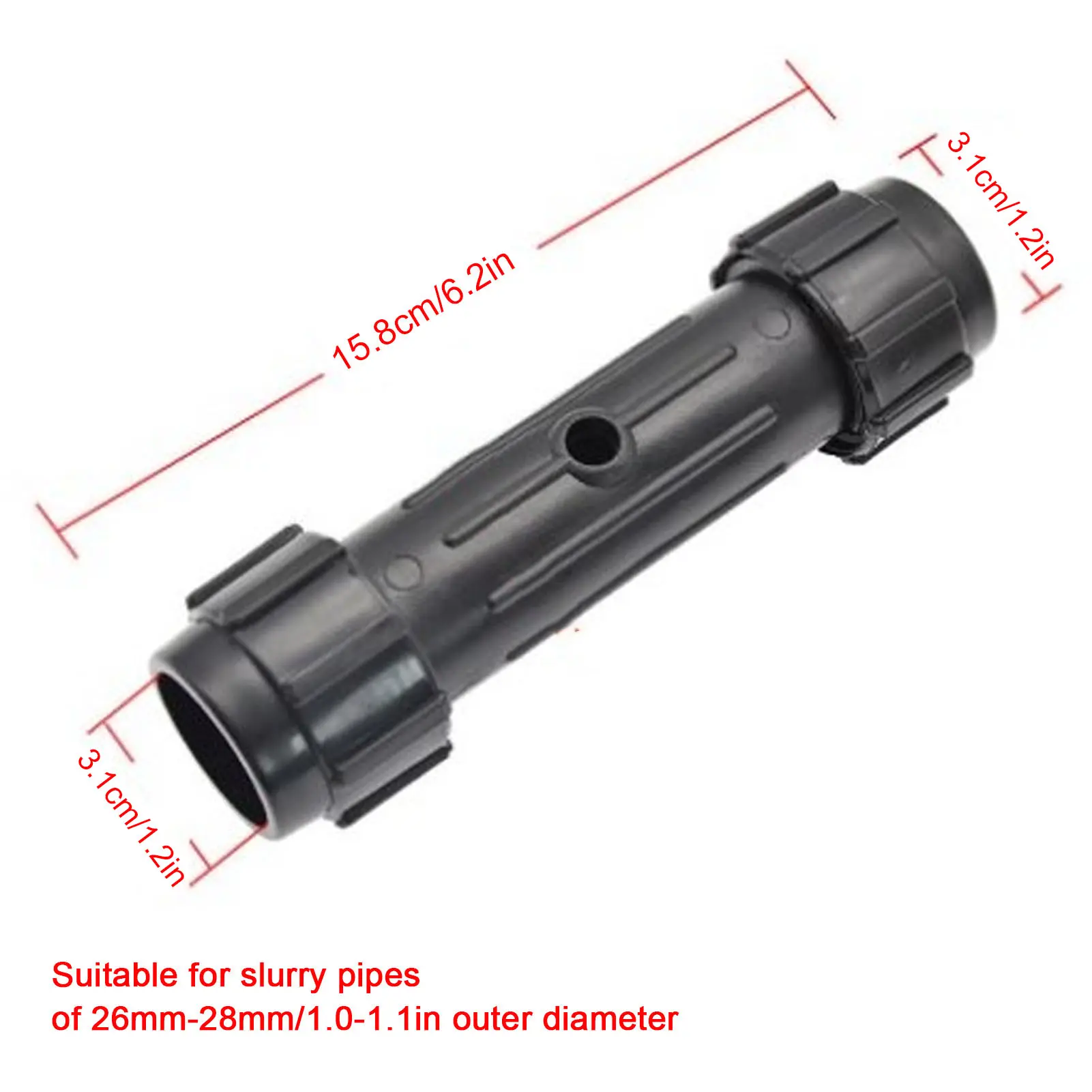 Paddle Connector Replacement Paddle Shaft Connector Plastic Paddle Connector Replacement Accessory for Boat Fishing Kayak Canoe