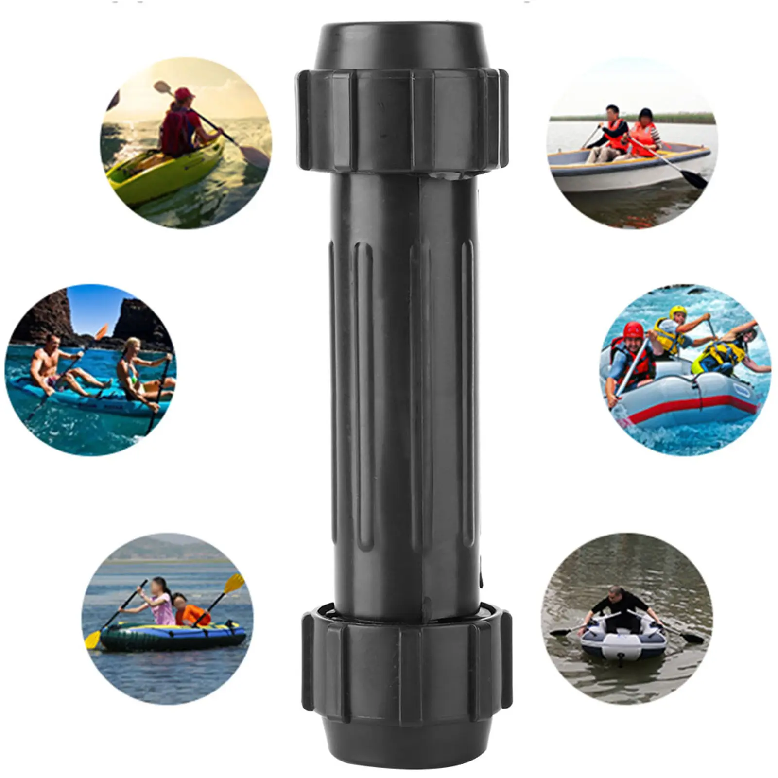 Paddle Connector Replacement Paddle Shaft Connector Plastic Paddle Connector Replacement Accessory for Boat Fishing Kayak Canoe