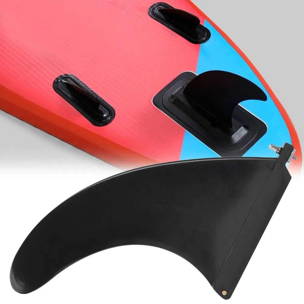 Plastic Detachable Inflatable Surfboard Fins Surfing Accessory for Kayaks Canoes Rowing Boats Surfing Accessory Surfboard Fins