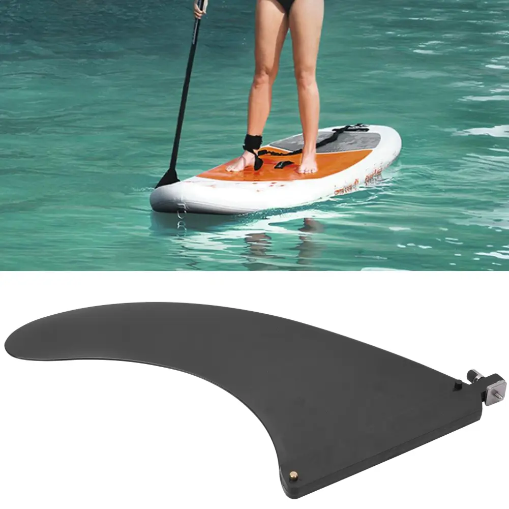 Plastic Detachable Inflatable Surfboard Fins Surfing Accessory for Kayaks Canoes Rowing Boats Surfing Accessory Surfboard Fins