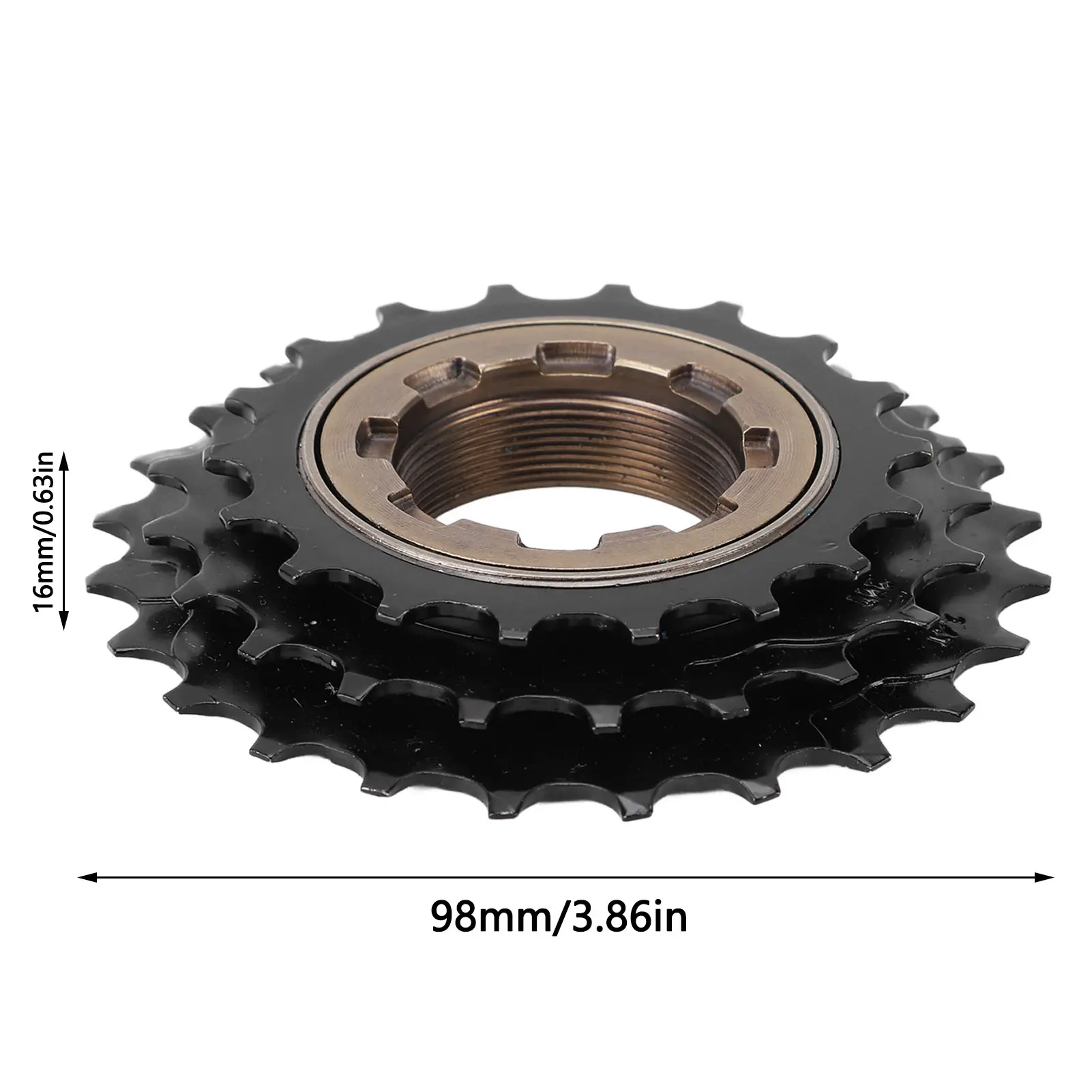 3 Speed Freewheel Steel 18 21 24T Cycle Freewheel Cycling Replacement Part for Spin Hub Accessory
