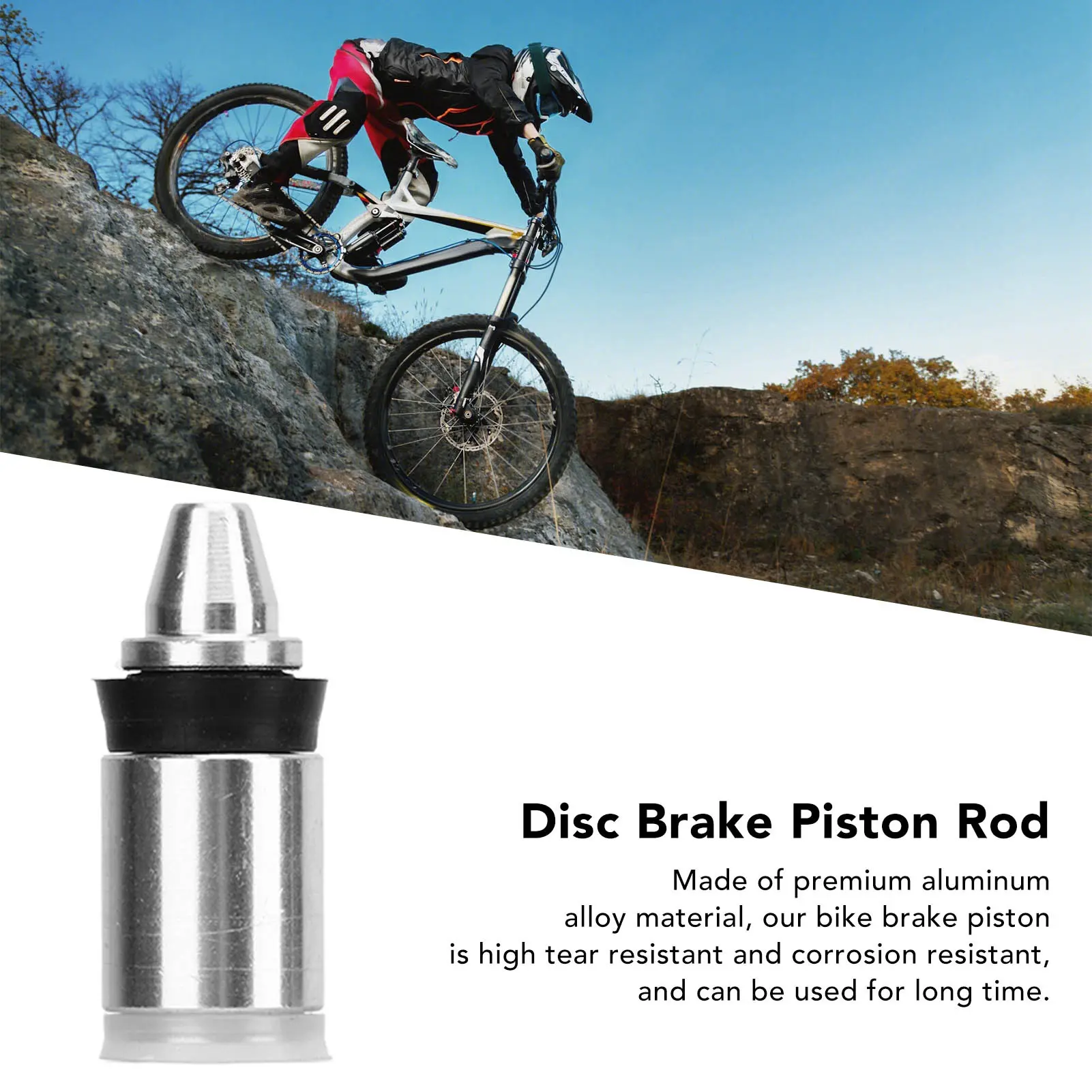 Brake Lever Piston Aluminum Alloy Cycling Disc Brake Oil Sealing Repair Part for Magura MT2 MT4 MT5 MT6 MT7 MT8