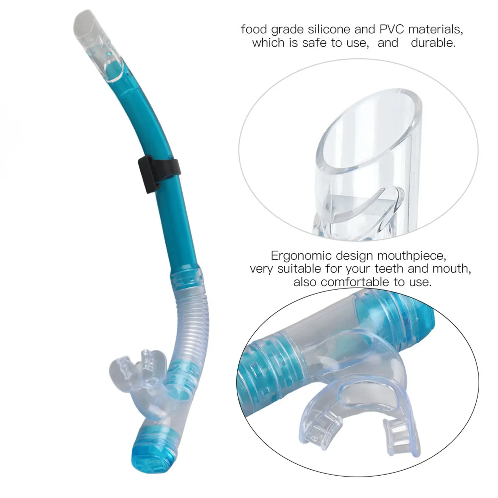 Diving Breathing Tube Diving Swimming Equipment Professional Diving Snorkeling Breathing Tube Semi Dry Diving Swimming Equipment