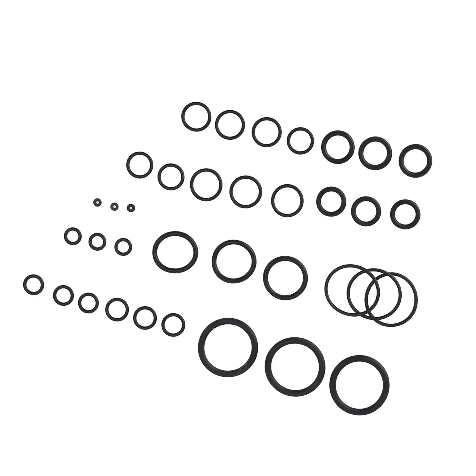 Scuba Diving O Ring Kit Plastic Portable High Hardness Scuba Diving Seal Ring for Snorkeling Surfing