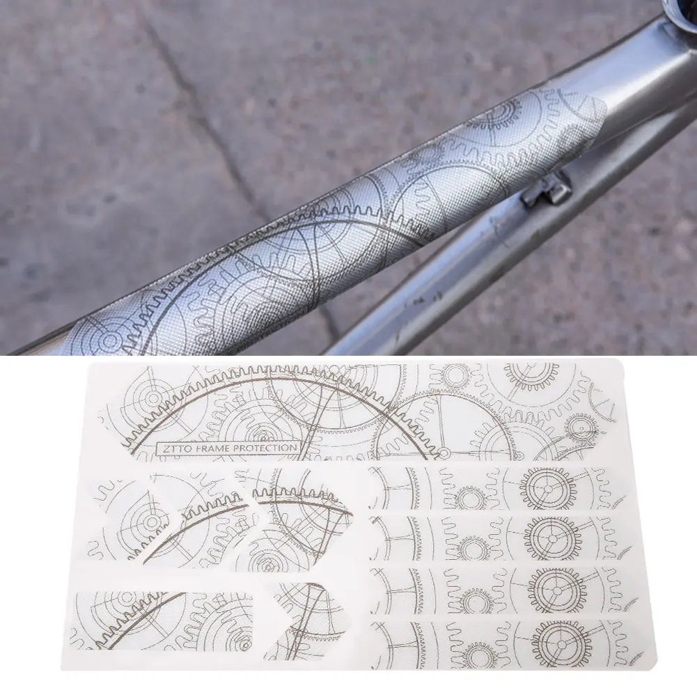Bike Frame Protector Bike Protective Sticker Bicycle Frame Protector Stickers Scratch Resistant Road Bike Frame Covers