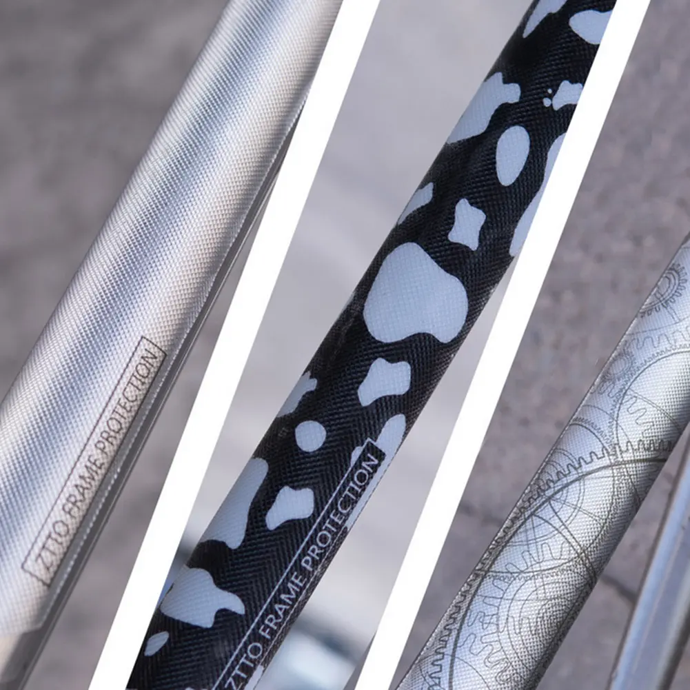 Bike Frame Protector Bike Protective Sticker Bicycle Frame Protector Stickers Scratch Resistant Road Bike Frame Covers