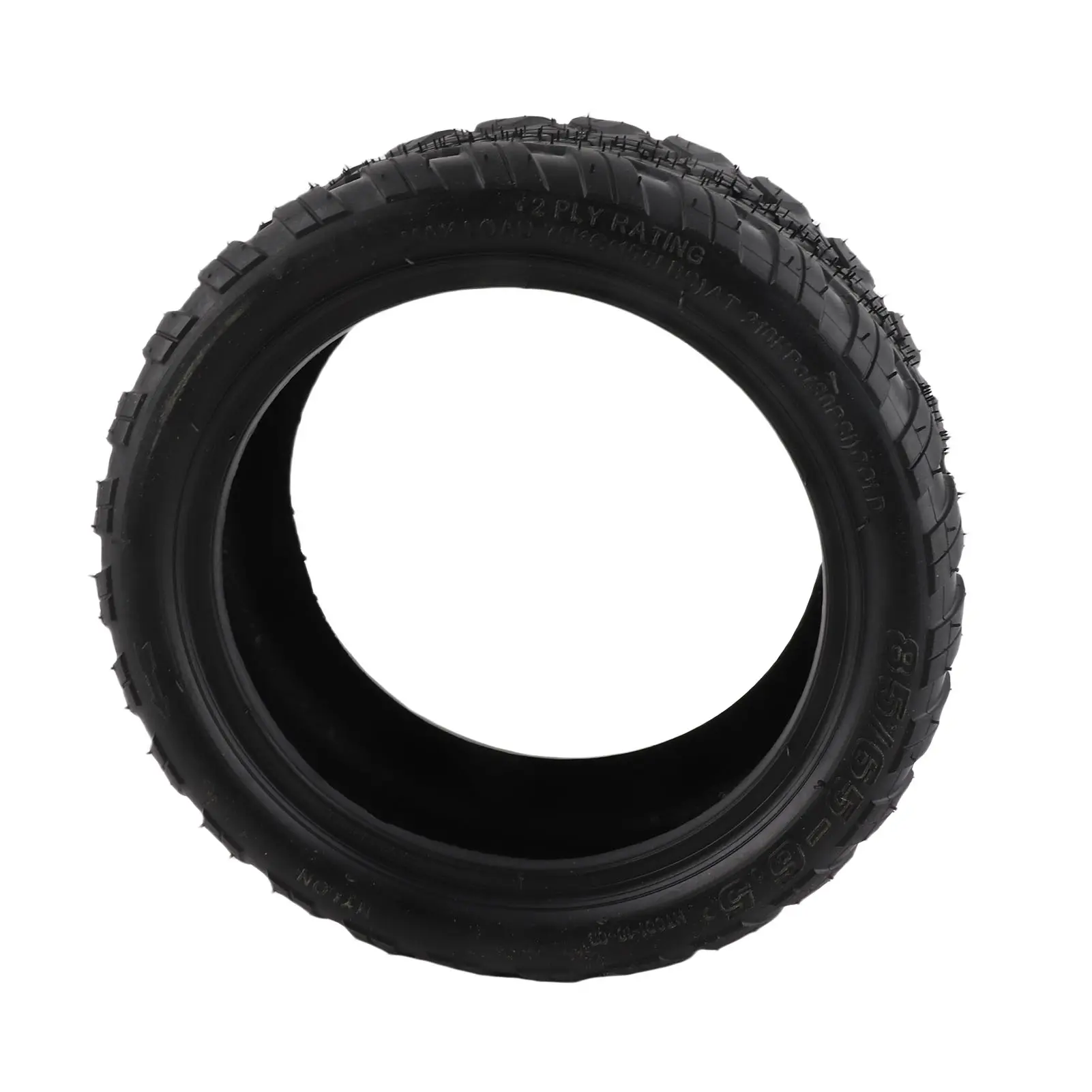 85*65-6.5 Electric Scooter Tire Rubber Skid Proof Shock Absorption Off Road Tires Replacement