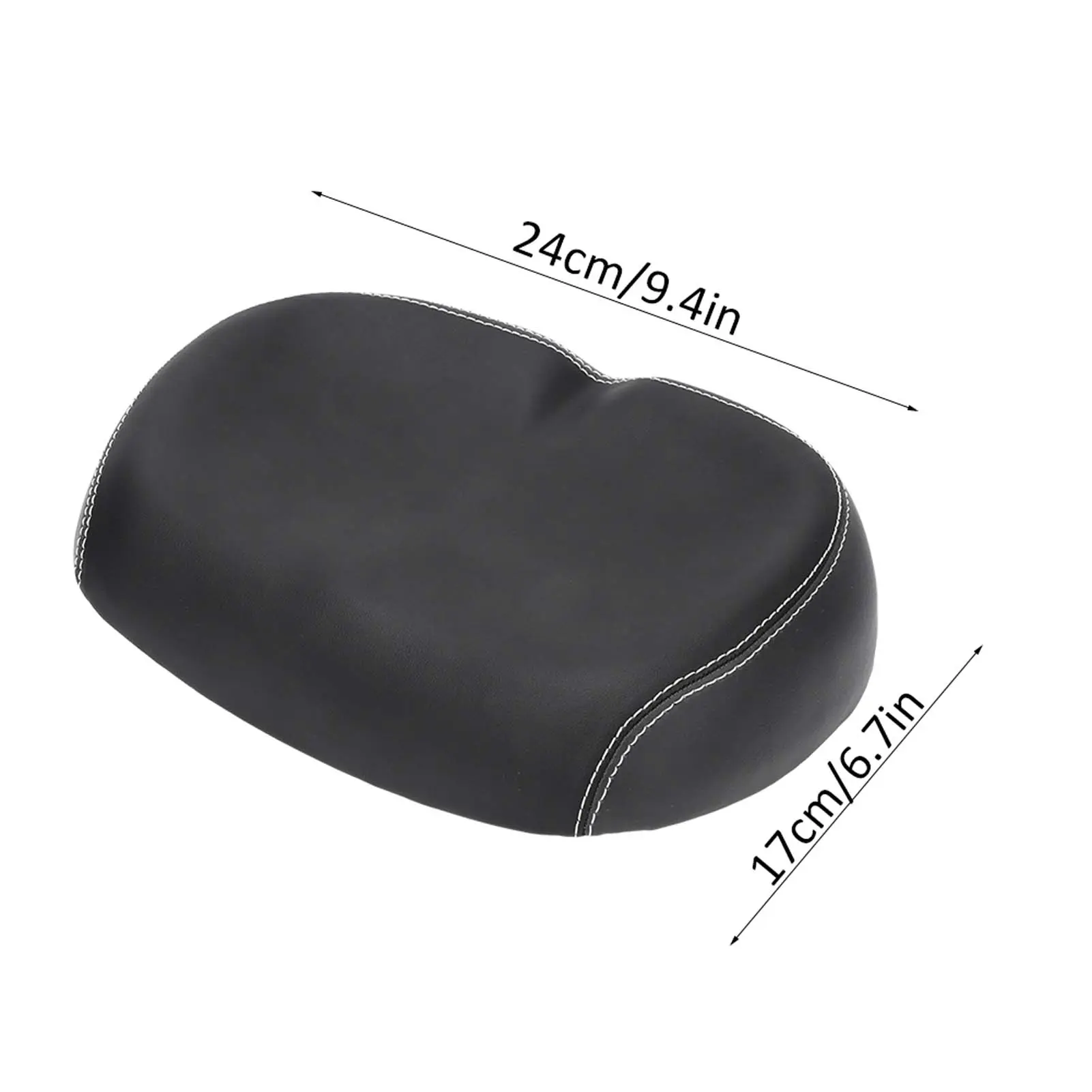 Bicycle Saddle Woman Comfortable Widen No Nasal Bike Seat Saddle Replacement Cycling Accessory for Mountain Road Bicycle
