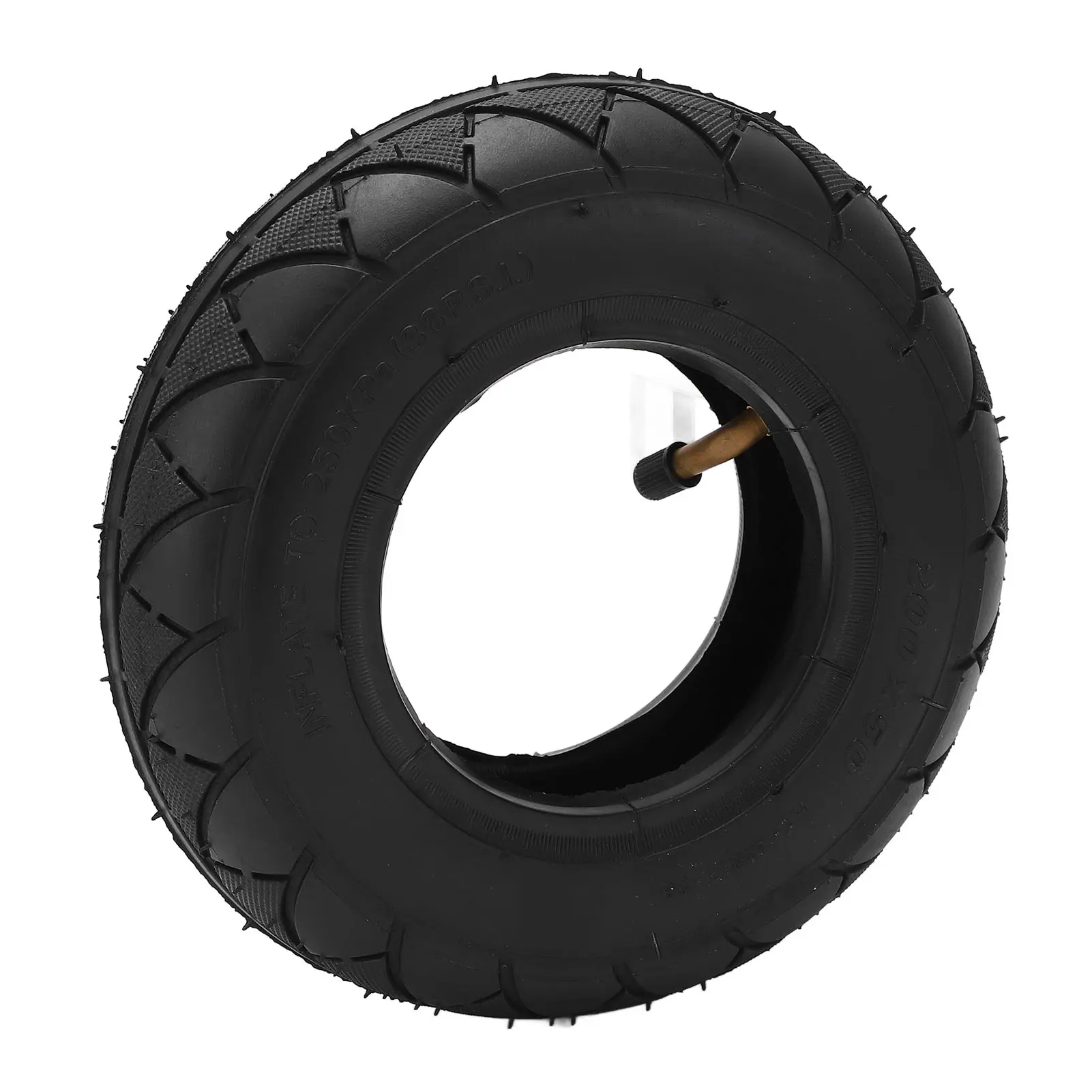 200x50 Electric Scooter Pneumatic Tire with Inner Tube Set Rubber Replacement Tires