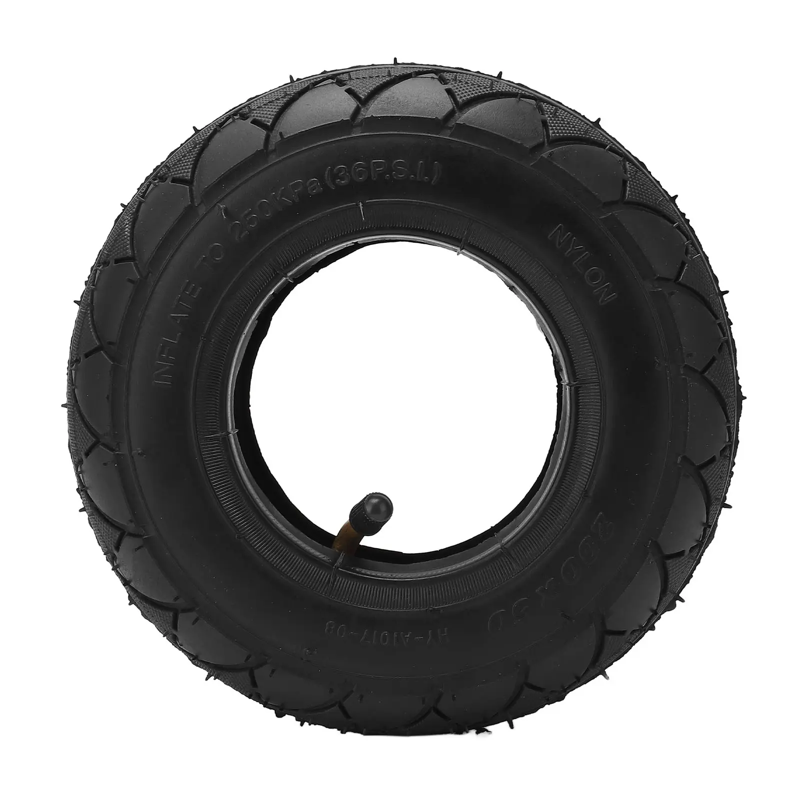 200x50 Electric Scooter Pneumatic Tire with Inner Tube Set Rubber Replacement Tires