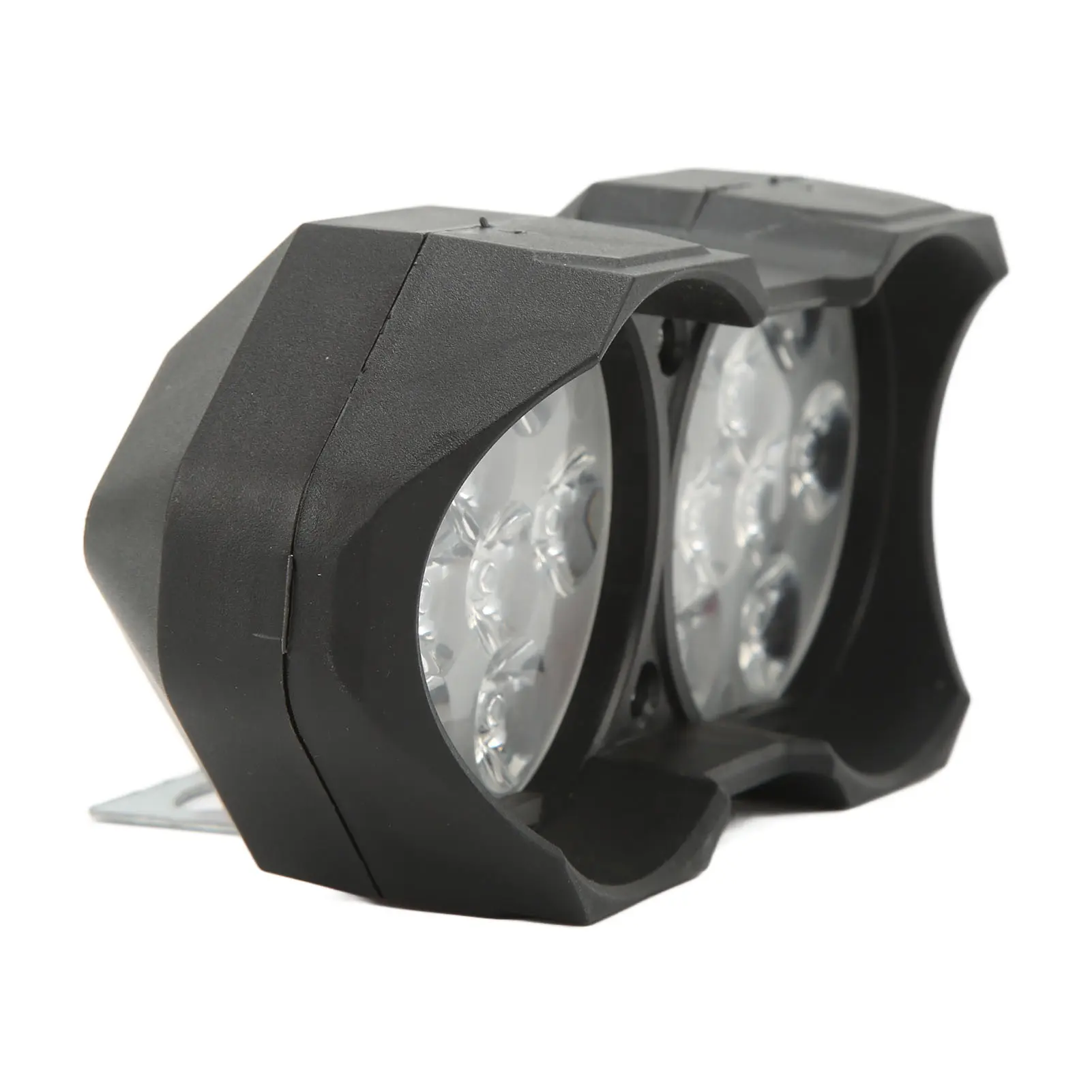 Universial Electric Bike Dual Light Electric Bicycle Modification Lamp Double Head 12V‑100V Electric Bicycle Light