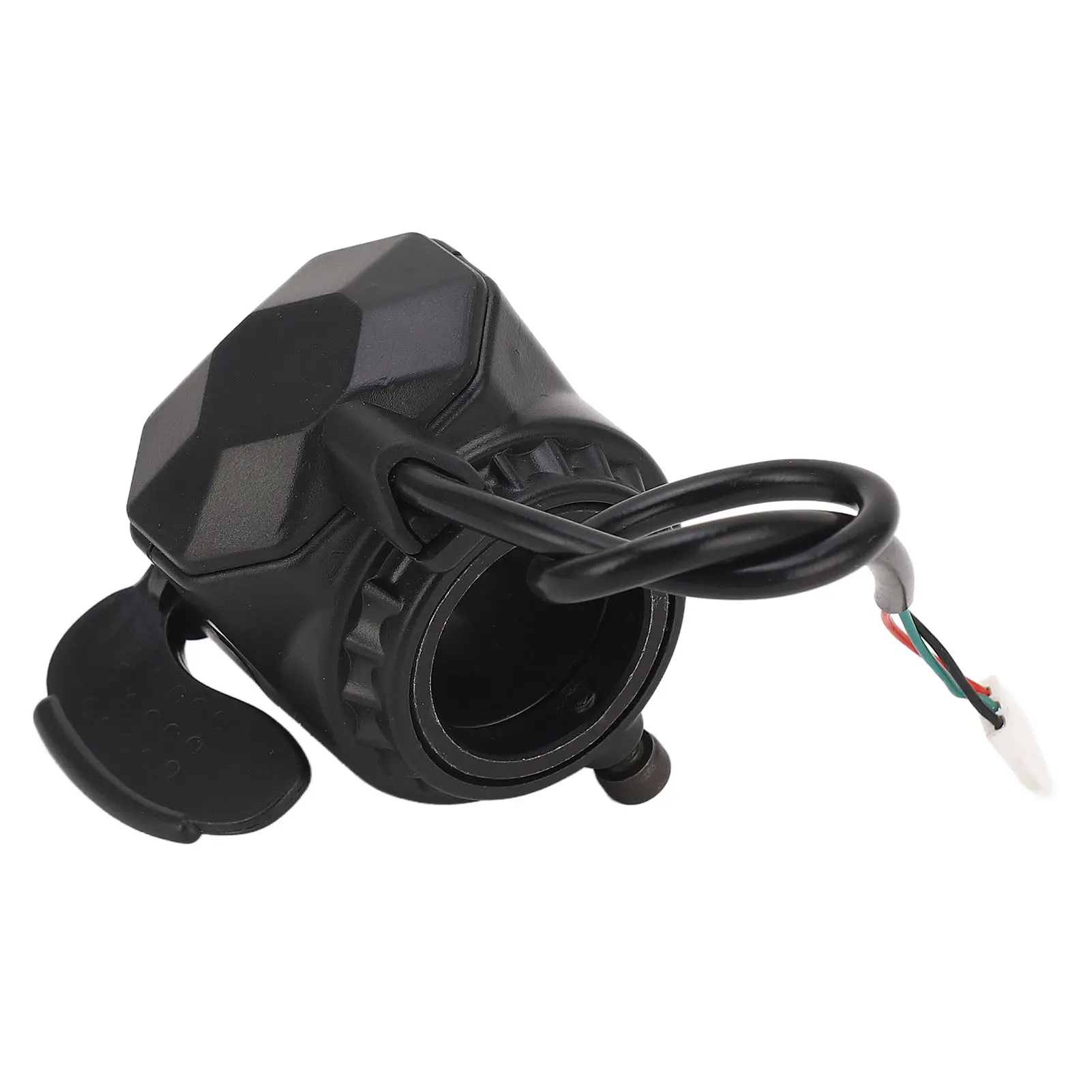 Electric Scooter Thumb Throttle ABS Sensitive Speed Control Finger Throttle for 5.5 Inch to 6.5 Inch Small Electric Scooter