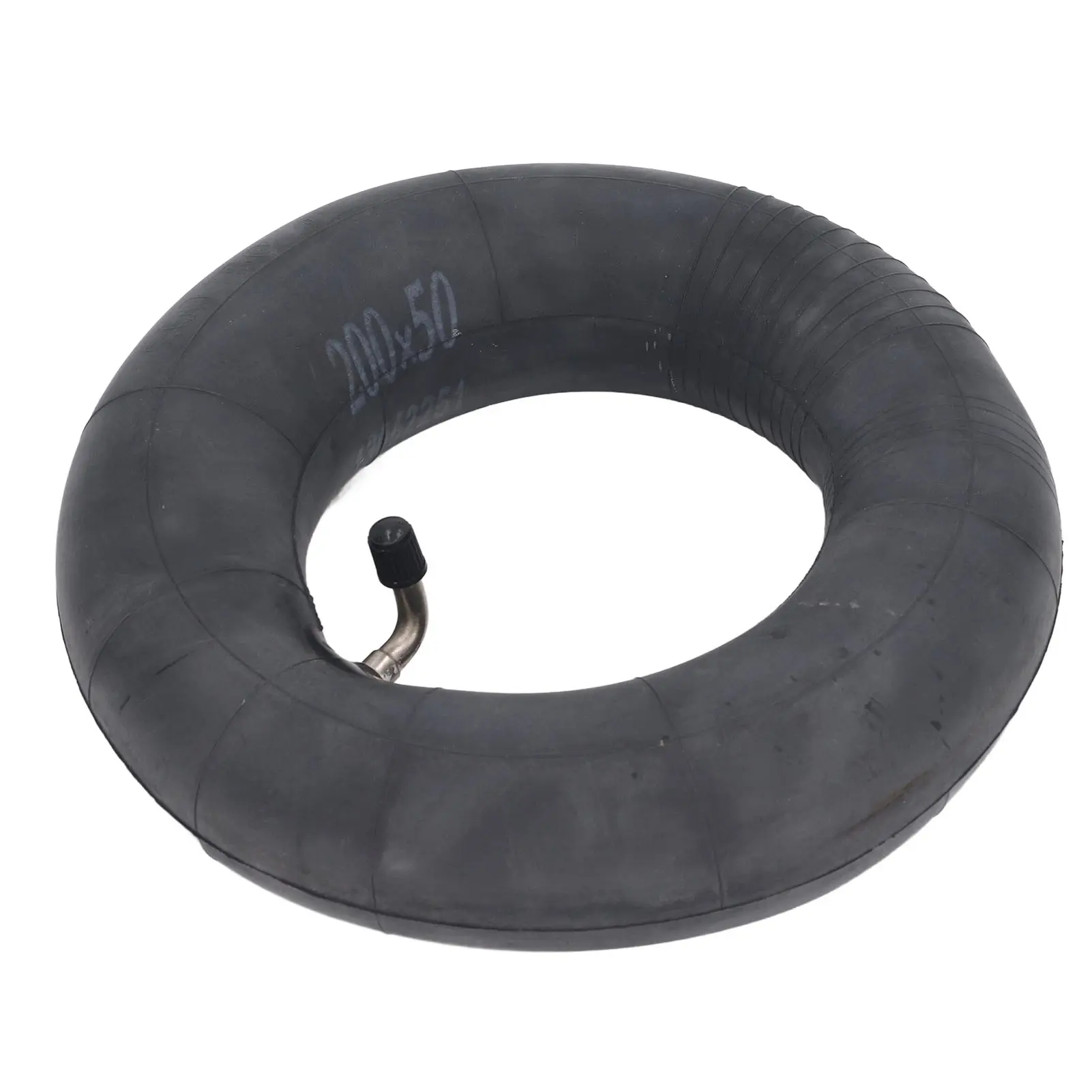 8inch 200x50 Electric Scooter Inner Tube Thicken Wear Resistant Scooter Rubber Inner Tube Replacement with 90 Degree Valve