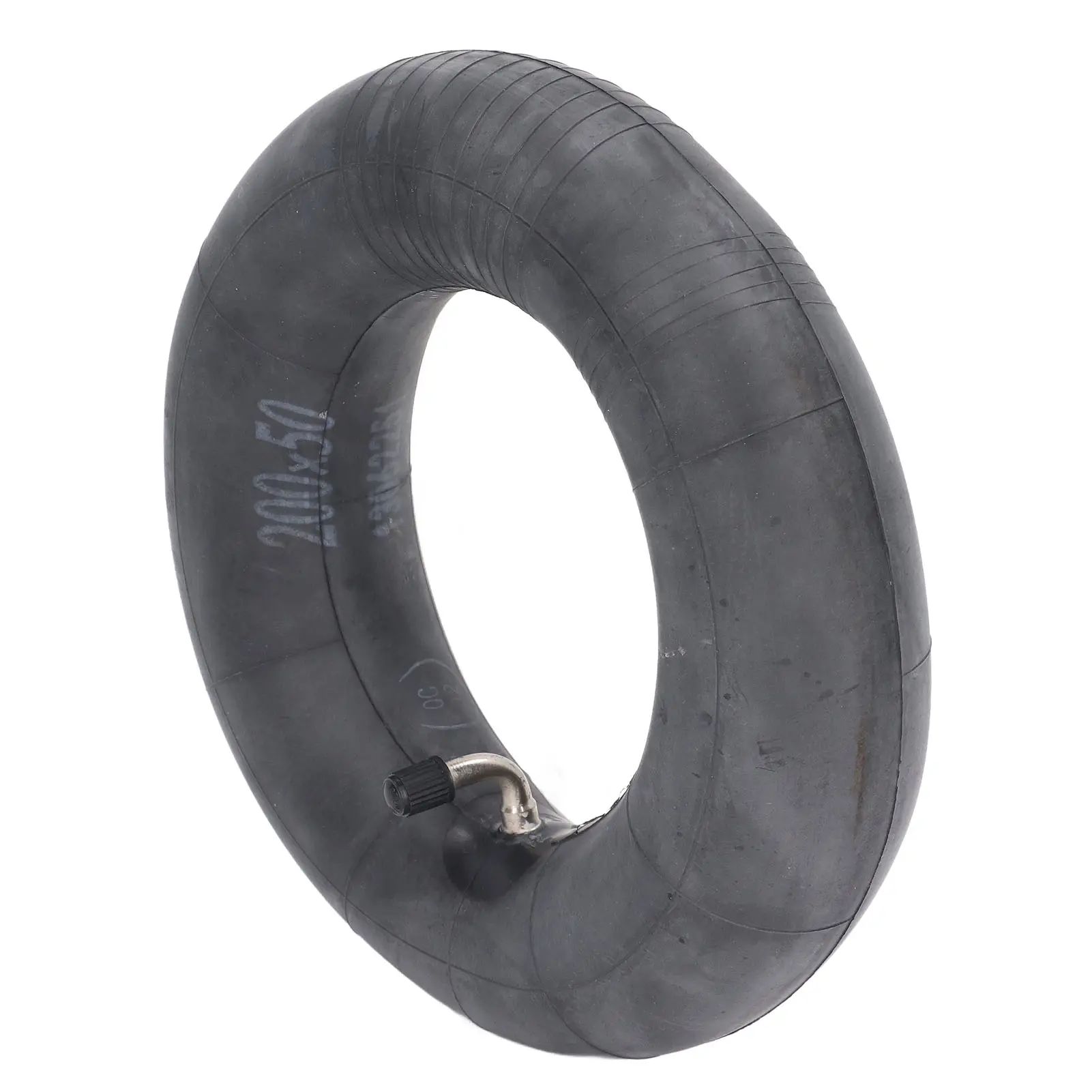 8inch 200x50 Electric Scooter Inner Tube Thicken Wear Resistant Scooter Rubber Inner Tube Replacement with 90 Degree Valve