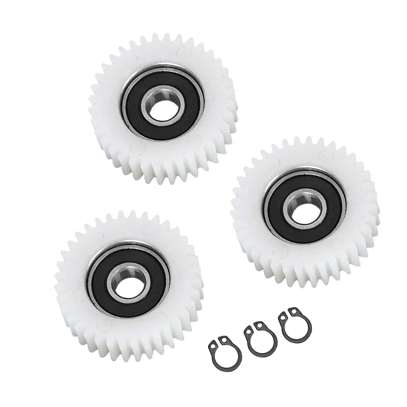3Pcs Nylon 36 Tooth Gear Professional E-Bike Motor Gear Clutch Equipment Tool Accessory