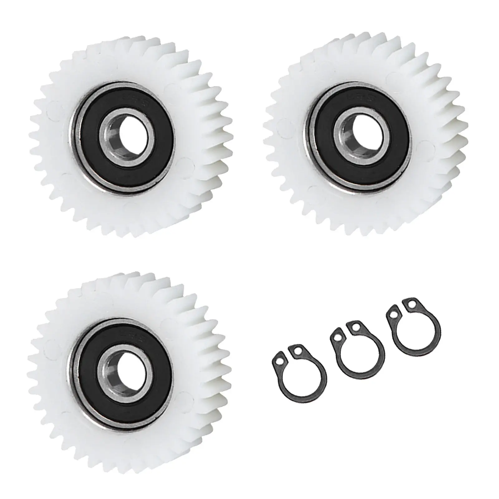 3Pcs Nylon 36 Tooth Gear Professional E-Bike Motor Gear Clutch Equipment Tool Accessory