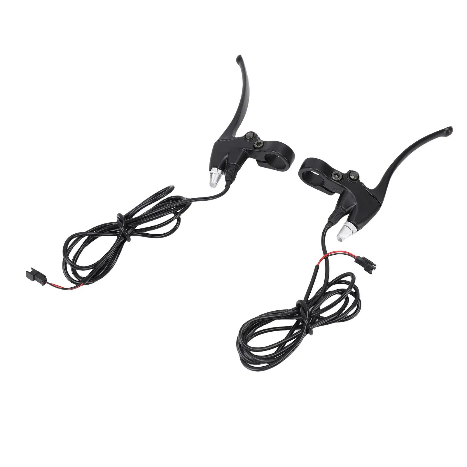 1 Pair Electric Scooter Brake Lever Alloy Brake Handles Replacement Parts Fit for KUGOO M4 Scooter