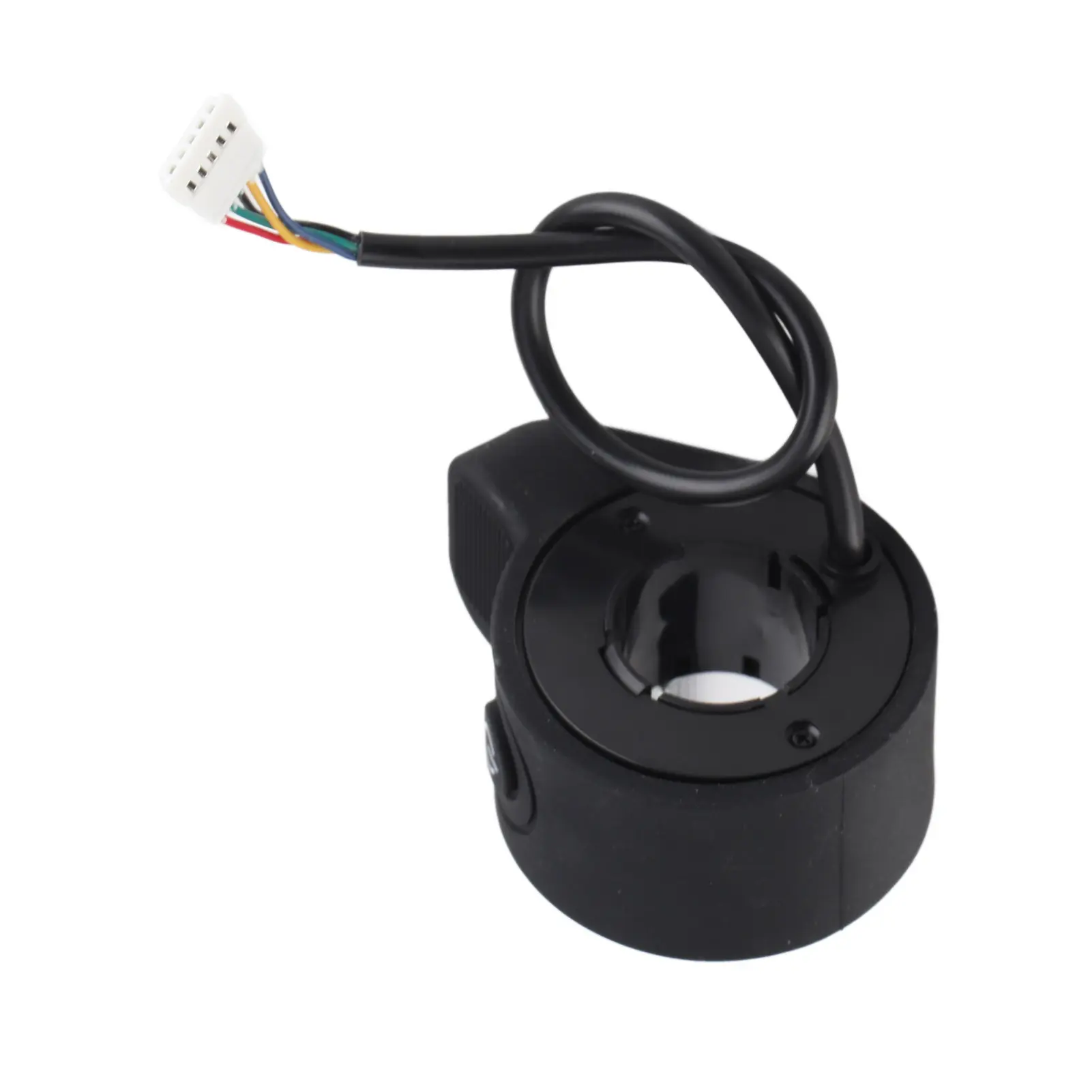 Electric Scooter Thumb Throttle Replacement ABS Single Button Electric Scooter Throttle Speed Control for Upgrade