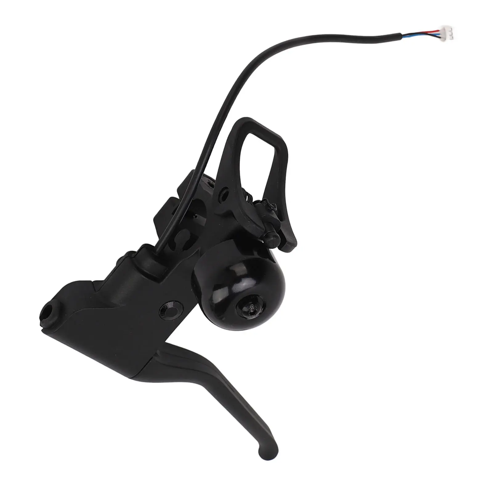 Electric Scooter Brake Lever with Bell Nylon Metal Scooter Left Brake Handle Spare Parts for Xiaomi Pro4 MI4