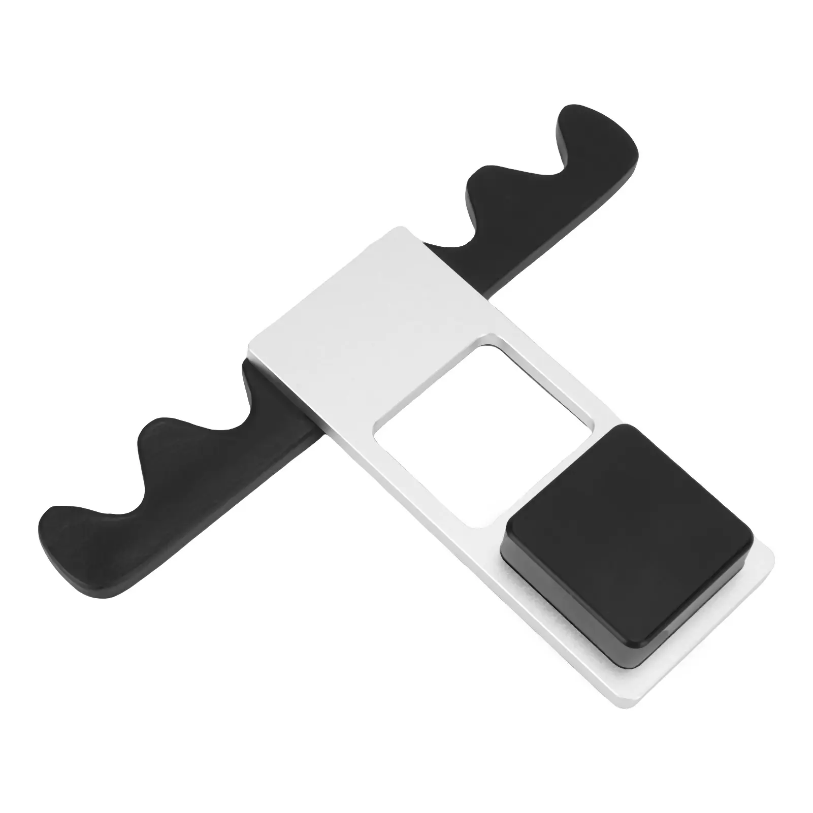 Pool Stick Holder Aluminium Leather Foldable 4 Cue Billiard Cue Holder for Billiard Table Equipment