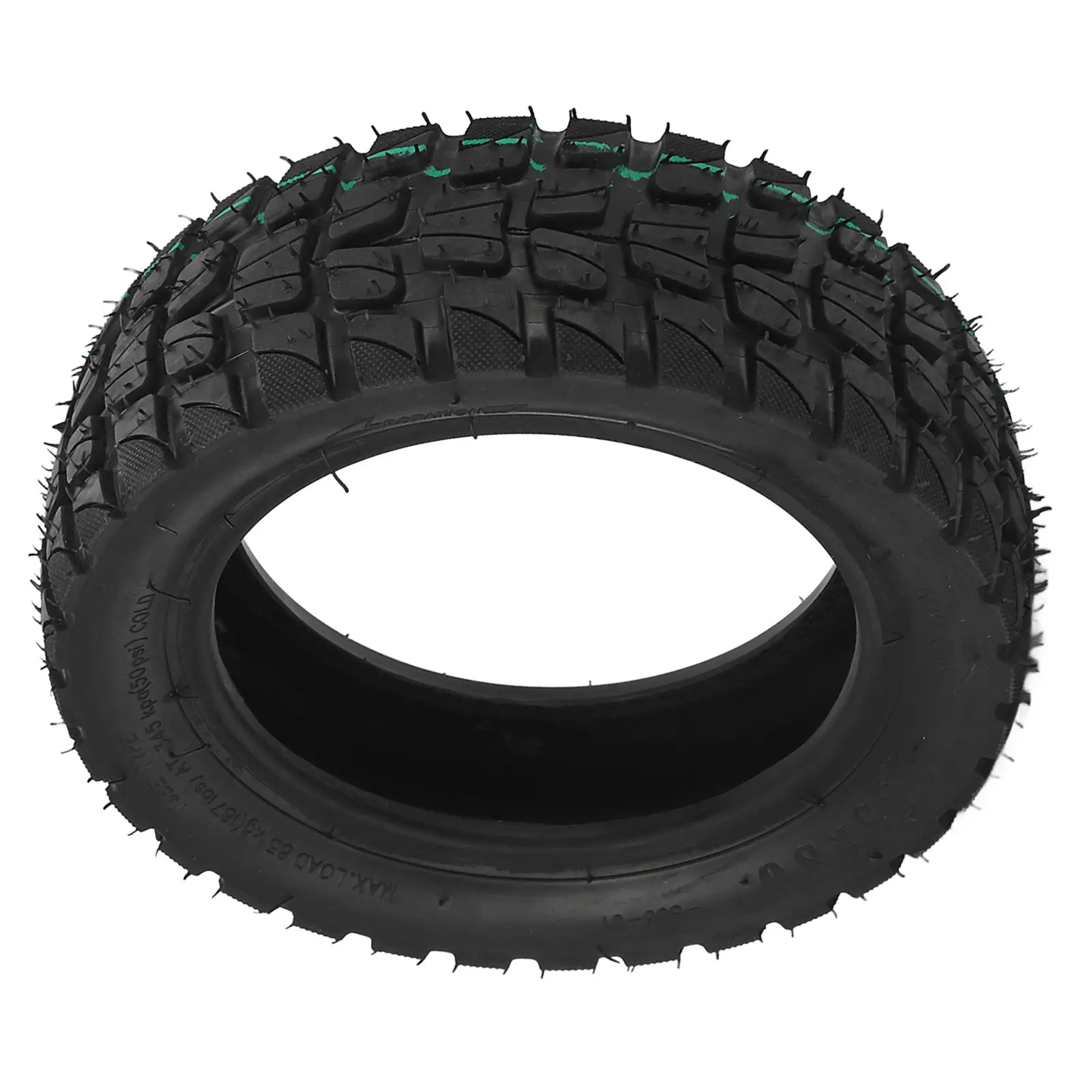 255x80 Electric Scooter Tire Thickened Rubber Shock Absorption Scooter Vacuum Tire Replacement Electric Bike Tubeless Tire