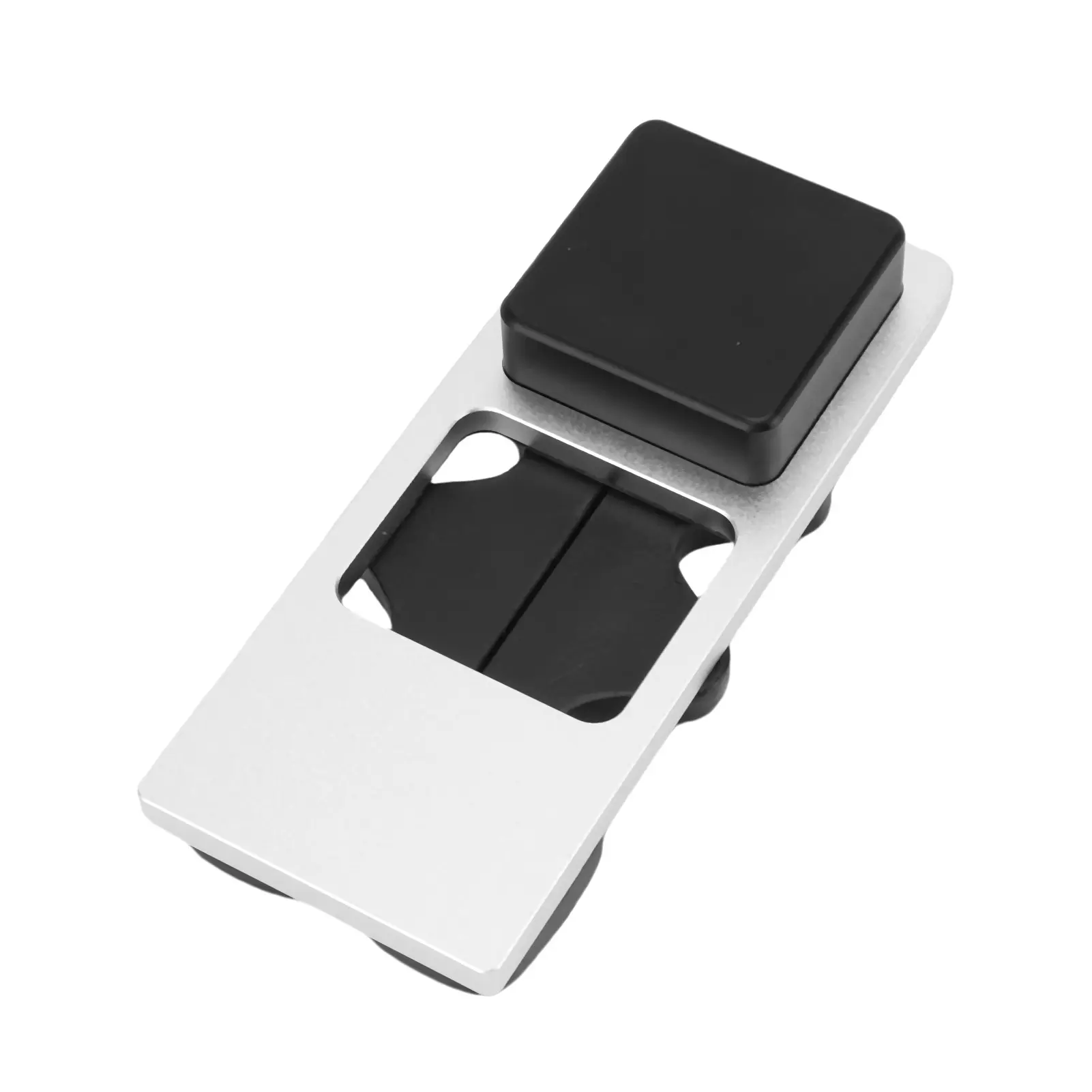 Pool Stick Holder Aluminium Leather Foldable 4 Cue Billiard Cue Holder for Billiard Table Equipment