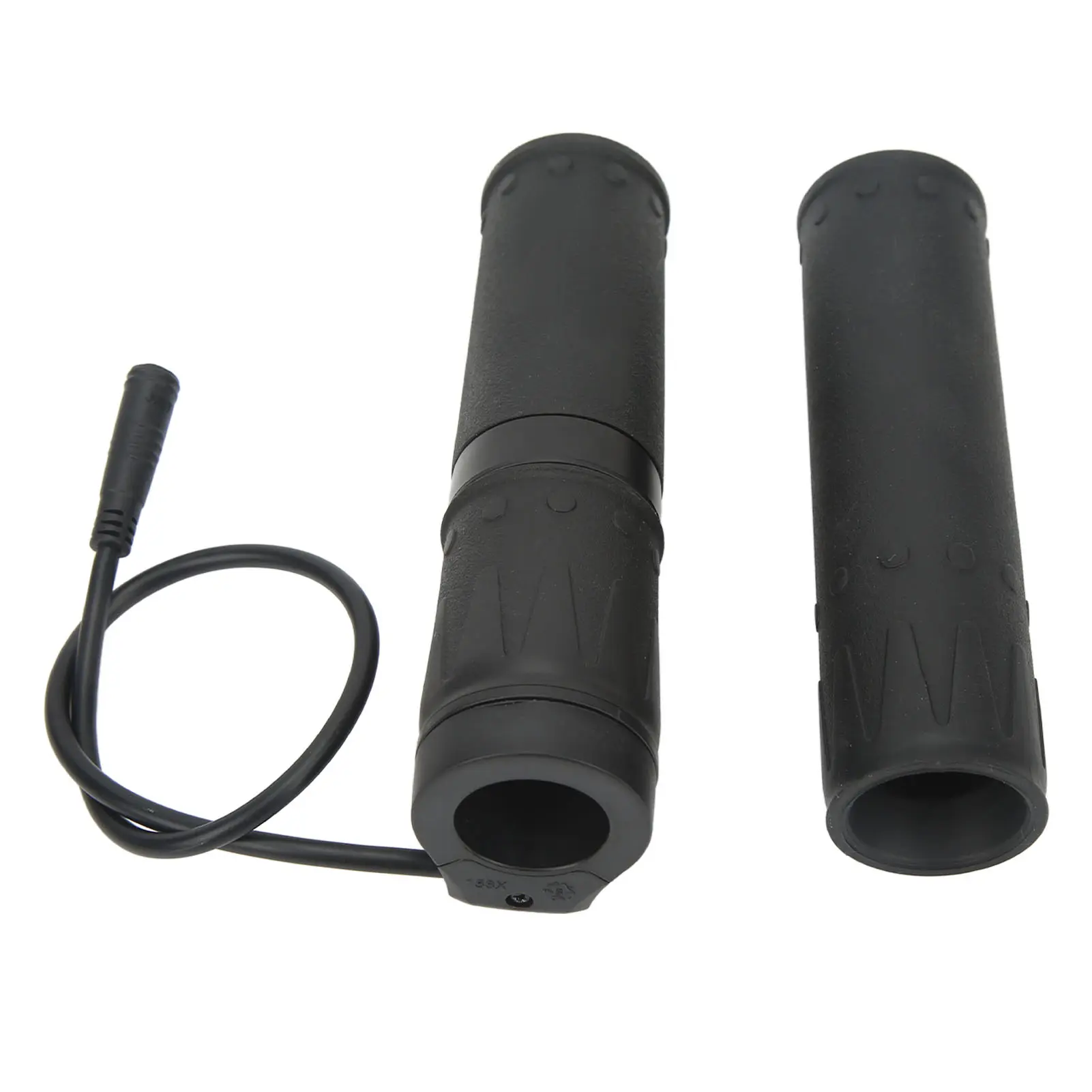Electric Bike Twist Throttle Handle Waterproof Plug 12V 24V 36V 48V 72V for 22.2mm Handlebars