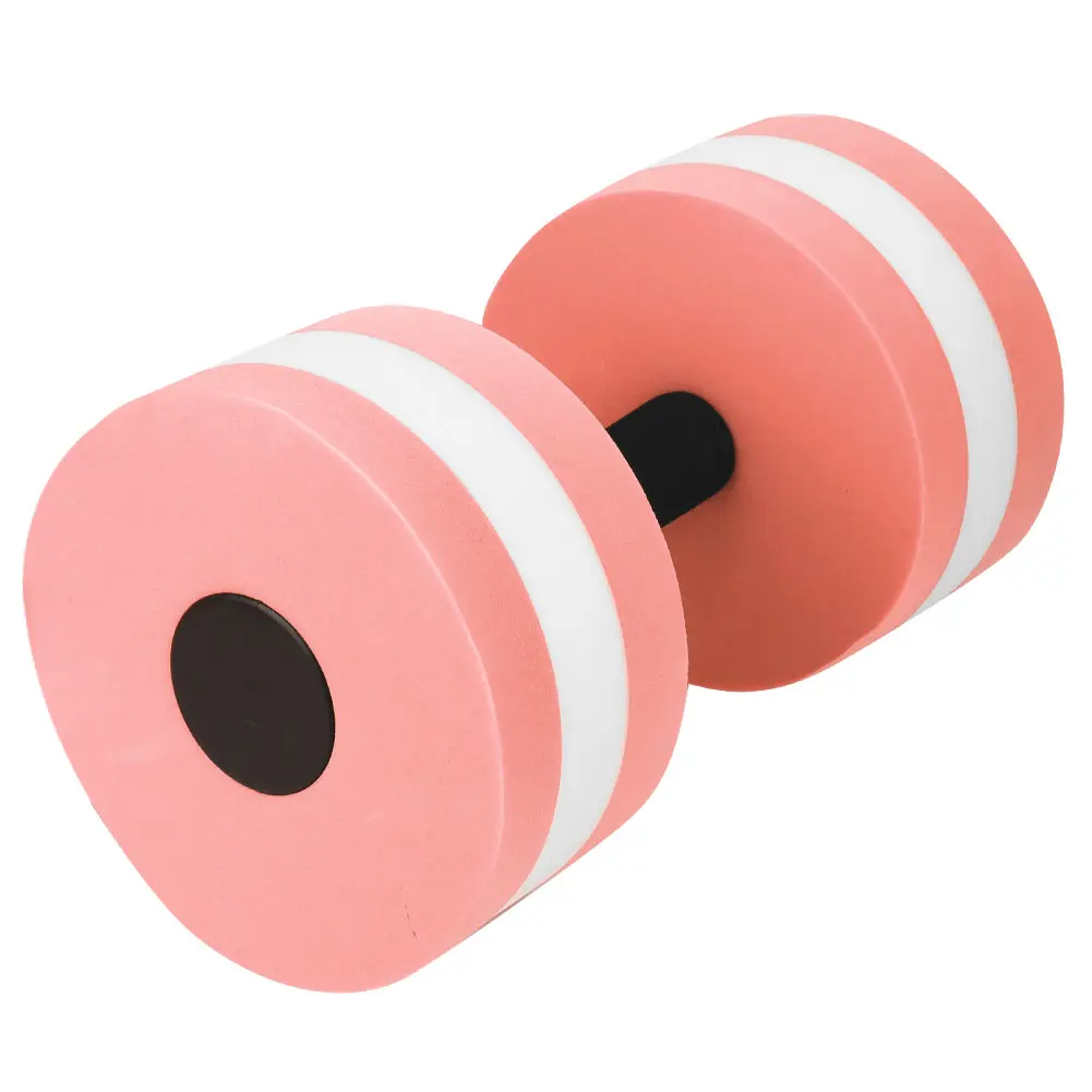 Floating Dumbbell Eco Friendly Rubber Foam Water Floating Dumbbell Fitness Equipment for Water Sports Indoor Sports