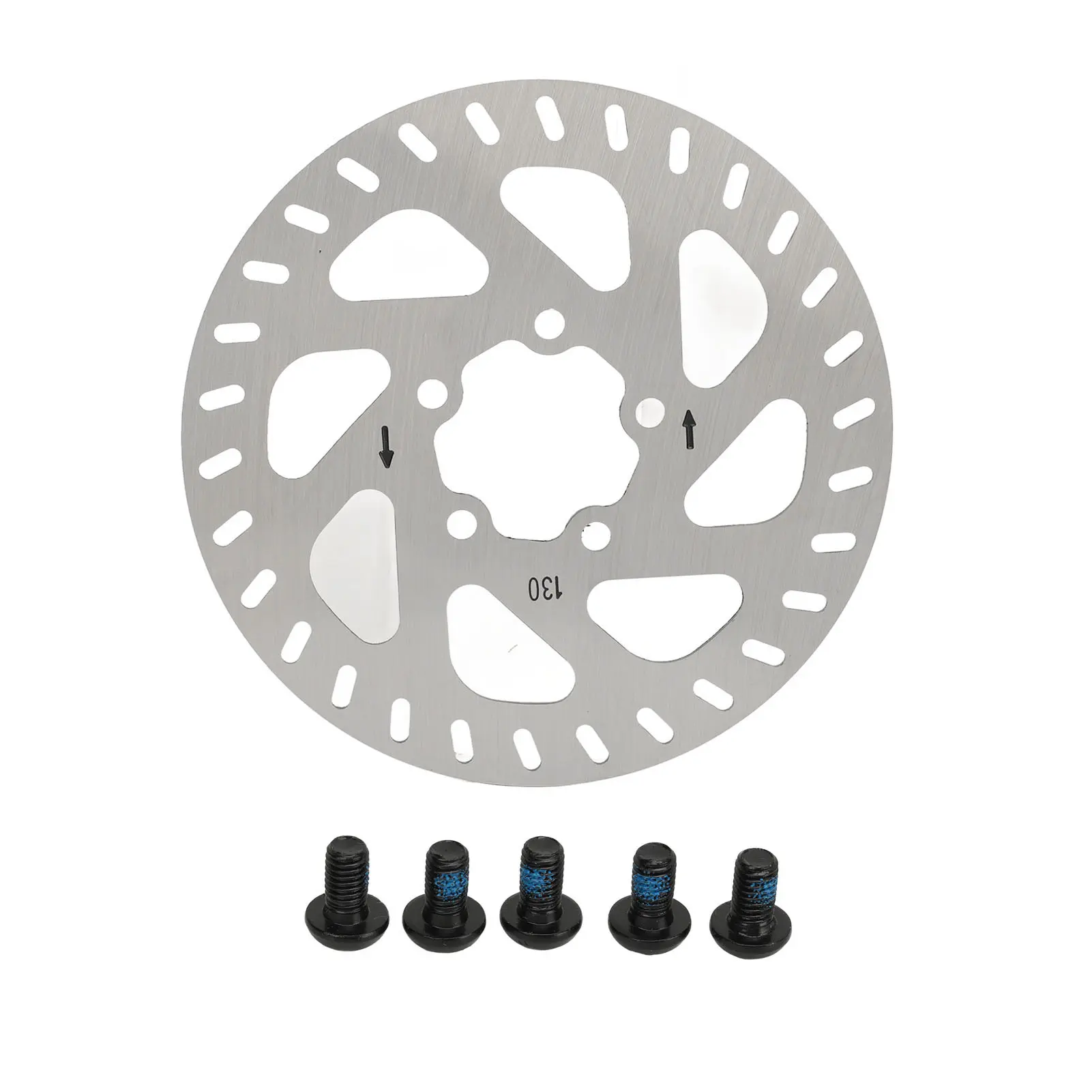 130mm Electric Scooter Disc Brake Rotor with 5 Bolts Easy Installation Fit for Xiaomi MI4 PRO Electric Scooter