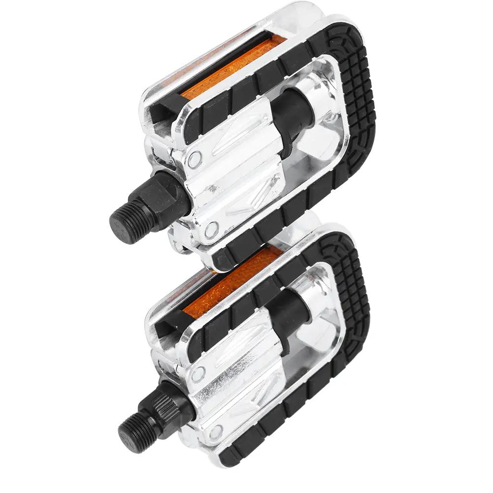 Mountain Bike Folding Pedal 14mm Thread Caliber Outdoor Anti Skid Bike Pedal Road Bicycle Modified Accessory