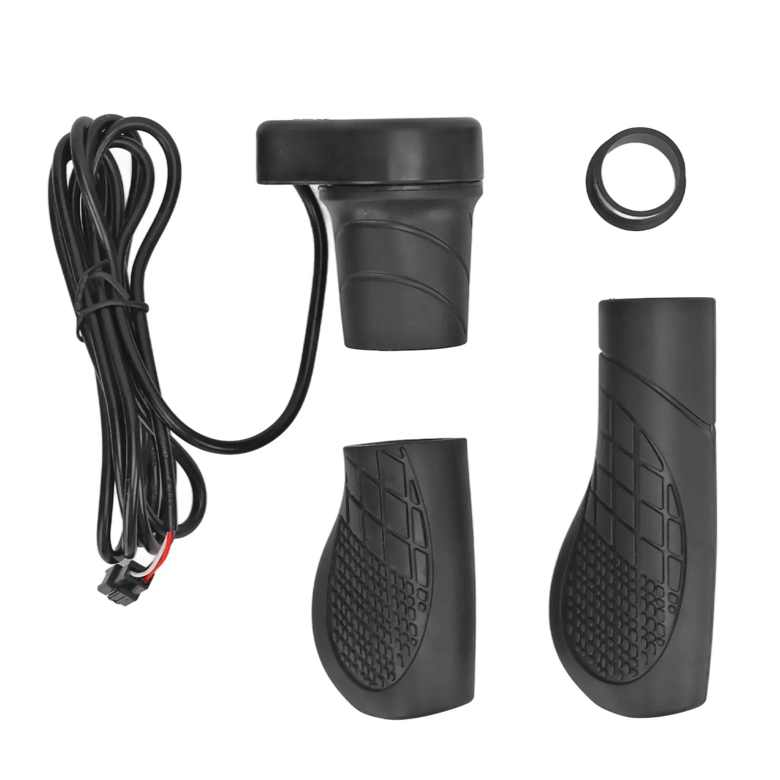 76X SM Plug Left Hand Electric Bike Speed Governor Handlebar Scooter Twist Throttle Grip for 22.2mm Handlebars