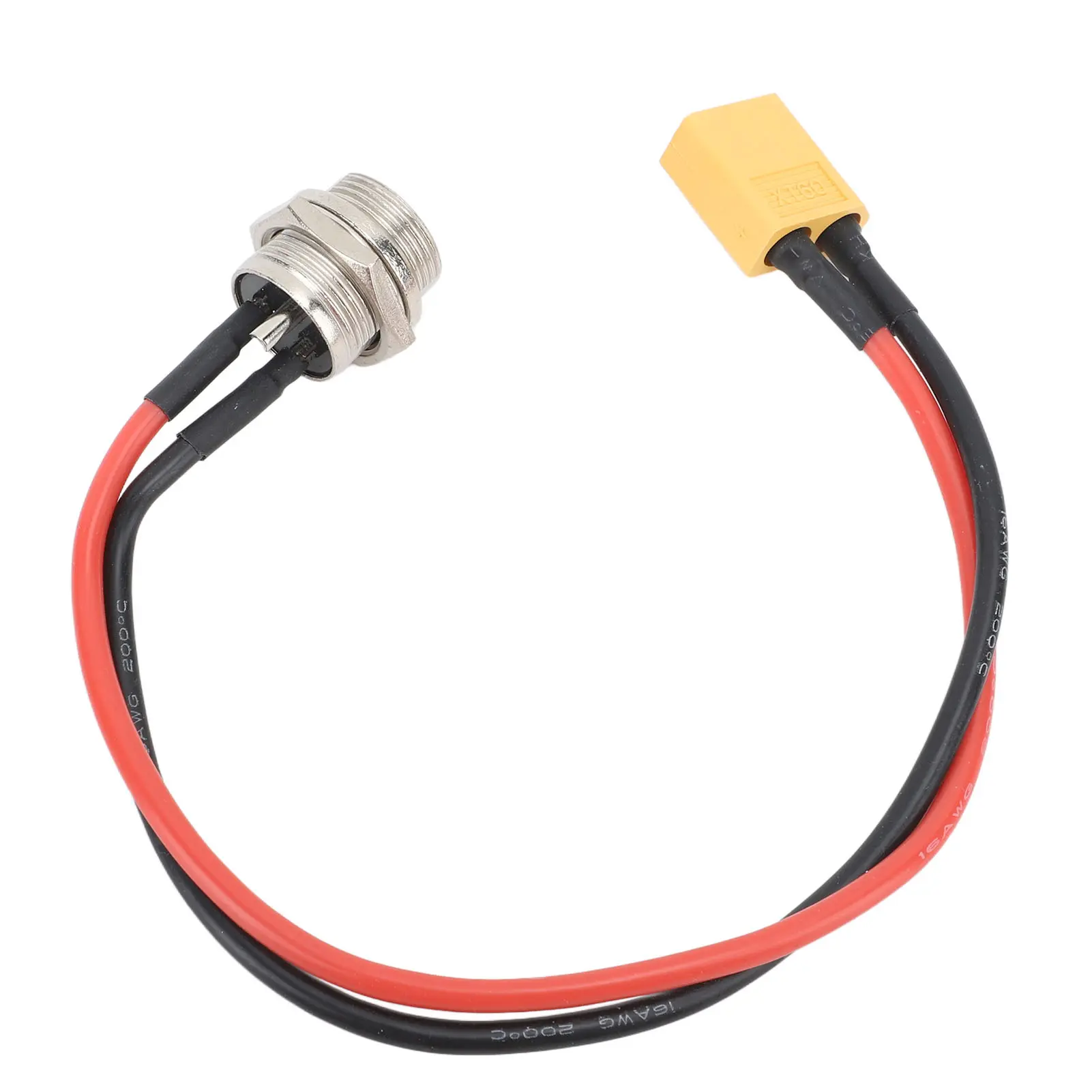 Scooter Charging Port Aluminum Alloy and ABS High Sensitivity Scooter Charge Port Replacement for Kugoo 8in Electric Scooters