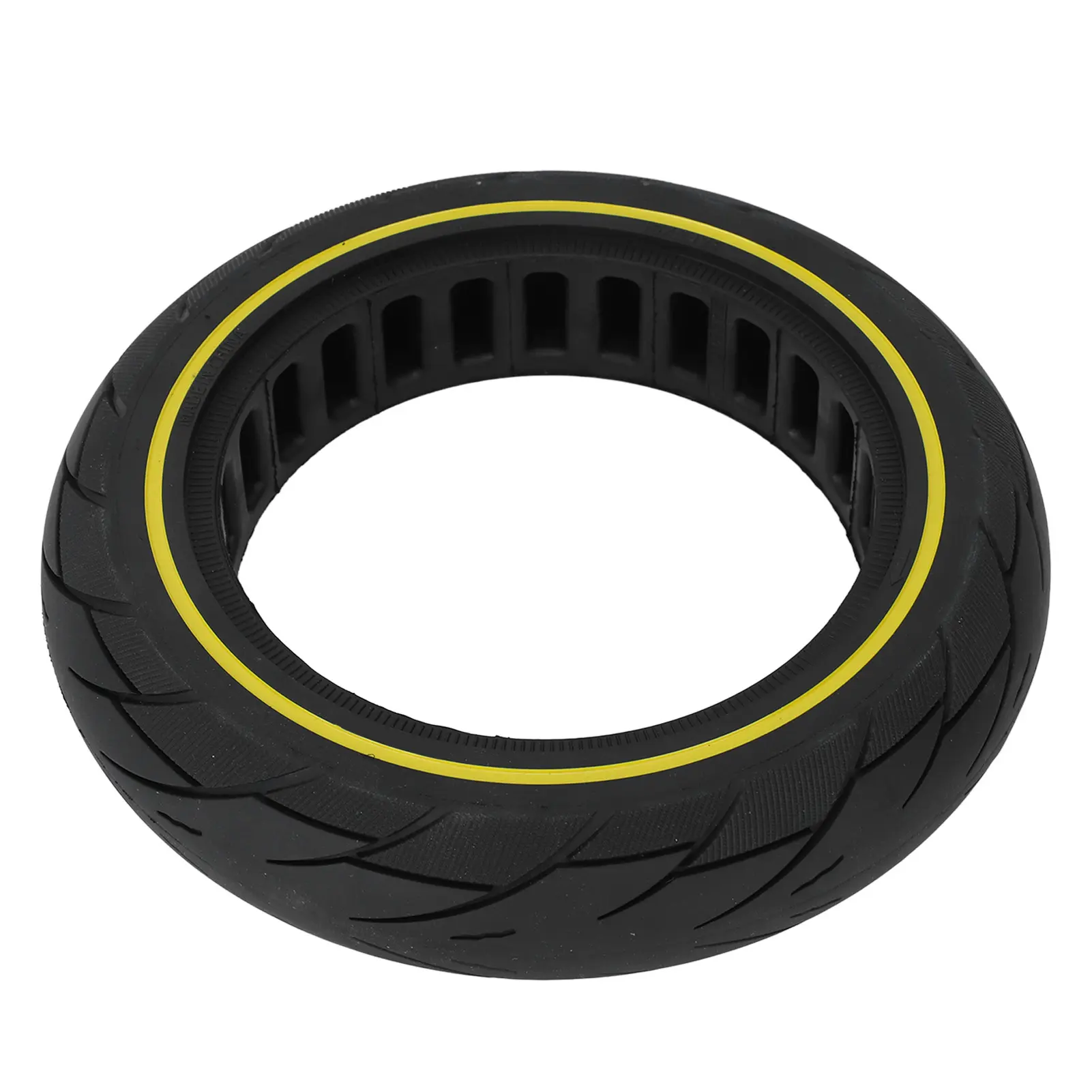 10x2.125 Electric Scooter Tire Rubber Shock Absorption Front Rear Honeycomb Tires Replacement for Ninebot Max G30