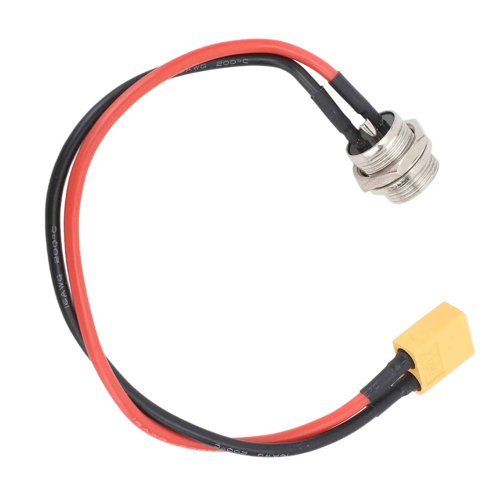 Scooter Charging Port Aluminum Alloy and ABS High Sensitivity Scooter Charge Port Replacement for Kugoo 8in Electric Scooters