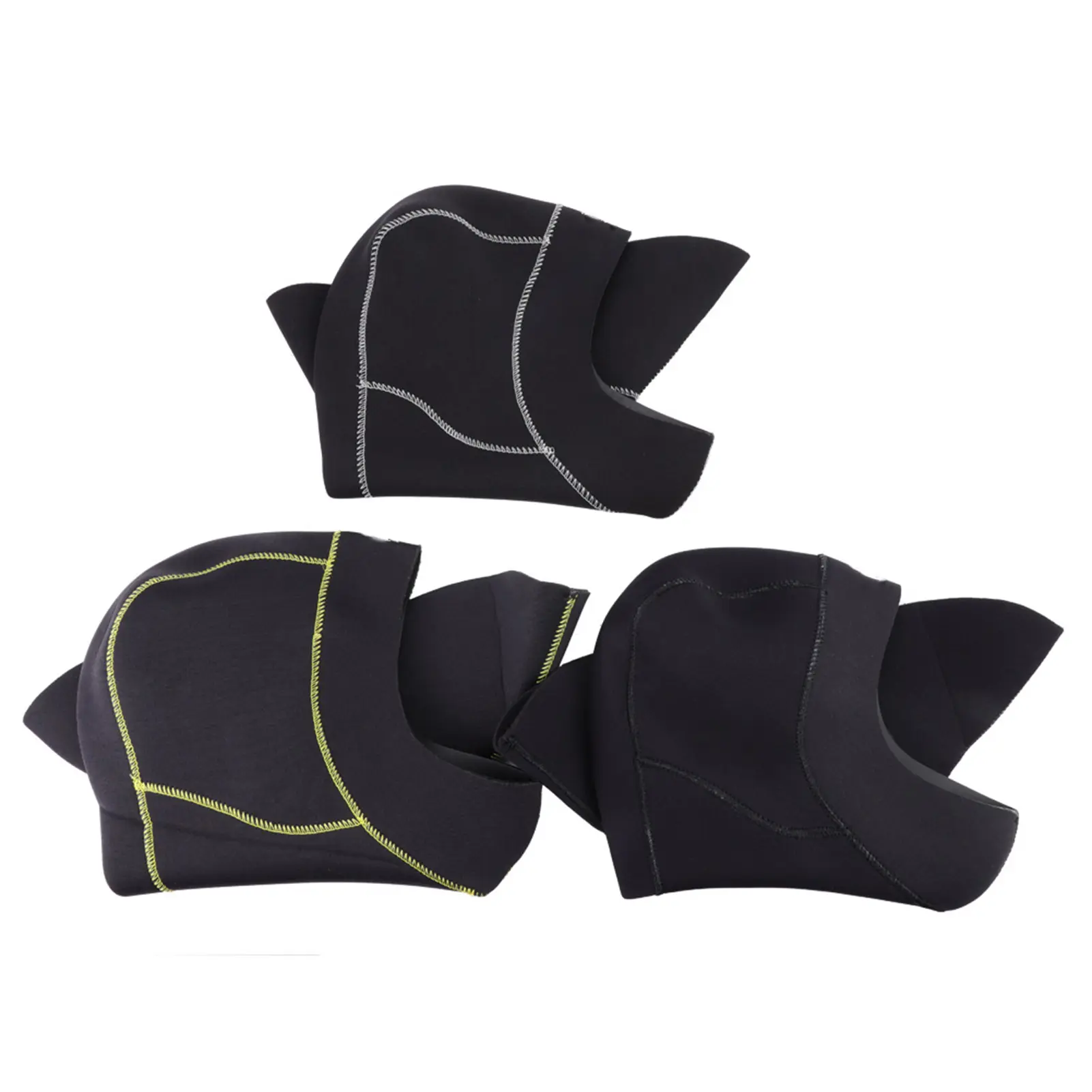 3Sizes Keepdiving 3MM Neoprene Warm Scuba Diving Snorkeling Cap Hood Watersports Accessory Diving Cap Diving Hood Snorkeling Cap