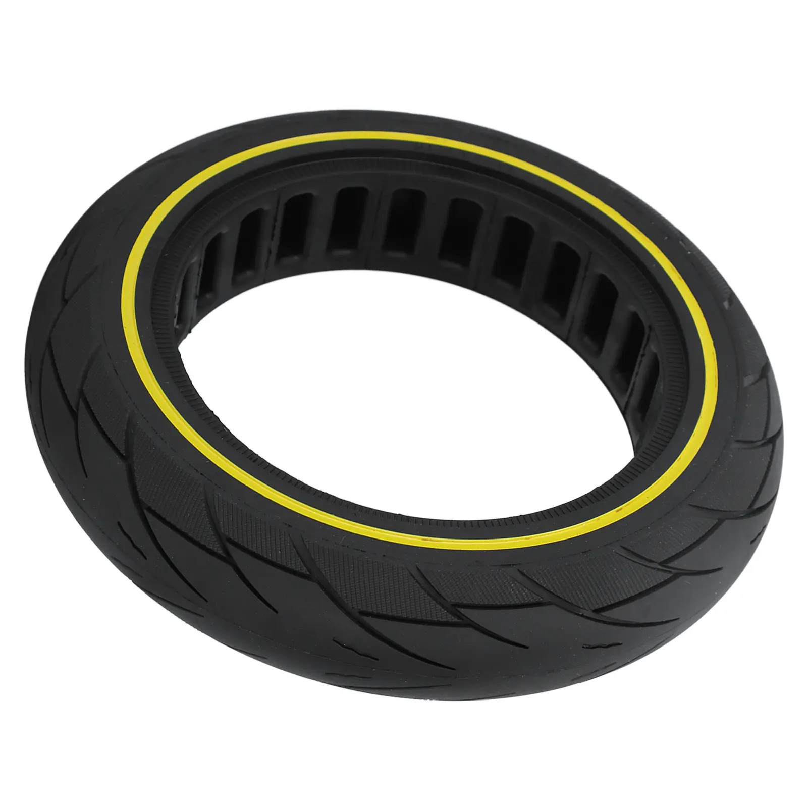 10x2.125 Electric Scooter Tire Rubber Shock Absorption Front Rear Honeycomb Tires Replacement for Ninebot Max G30