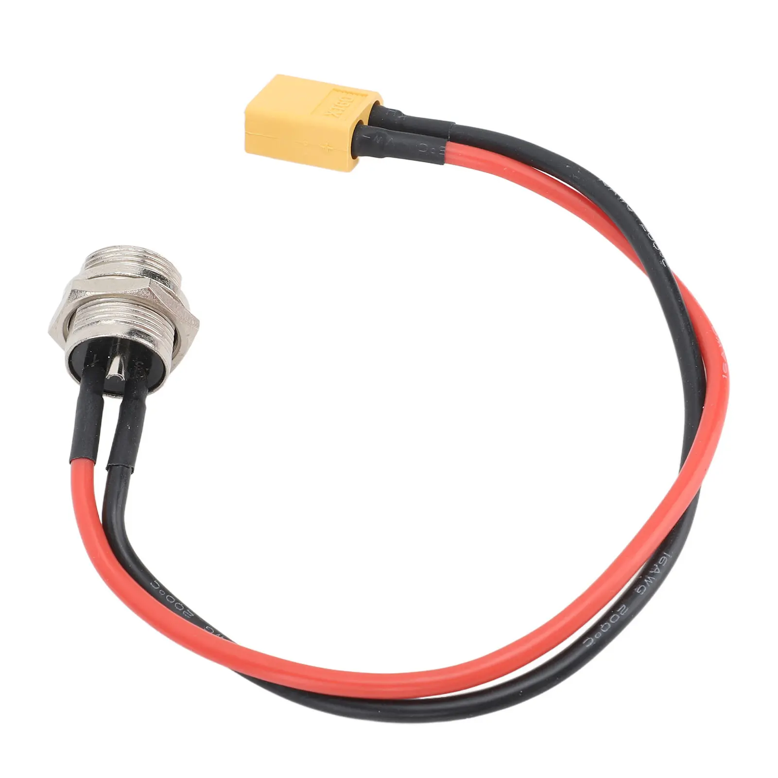 Scooter Charging Port Aluminum Alloy and ABS High Sensitivity Scooter Charge Port Replacement for Kugoo 8in Electric Scooters