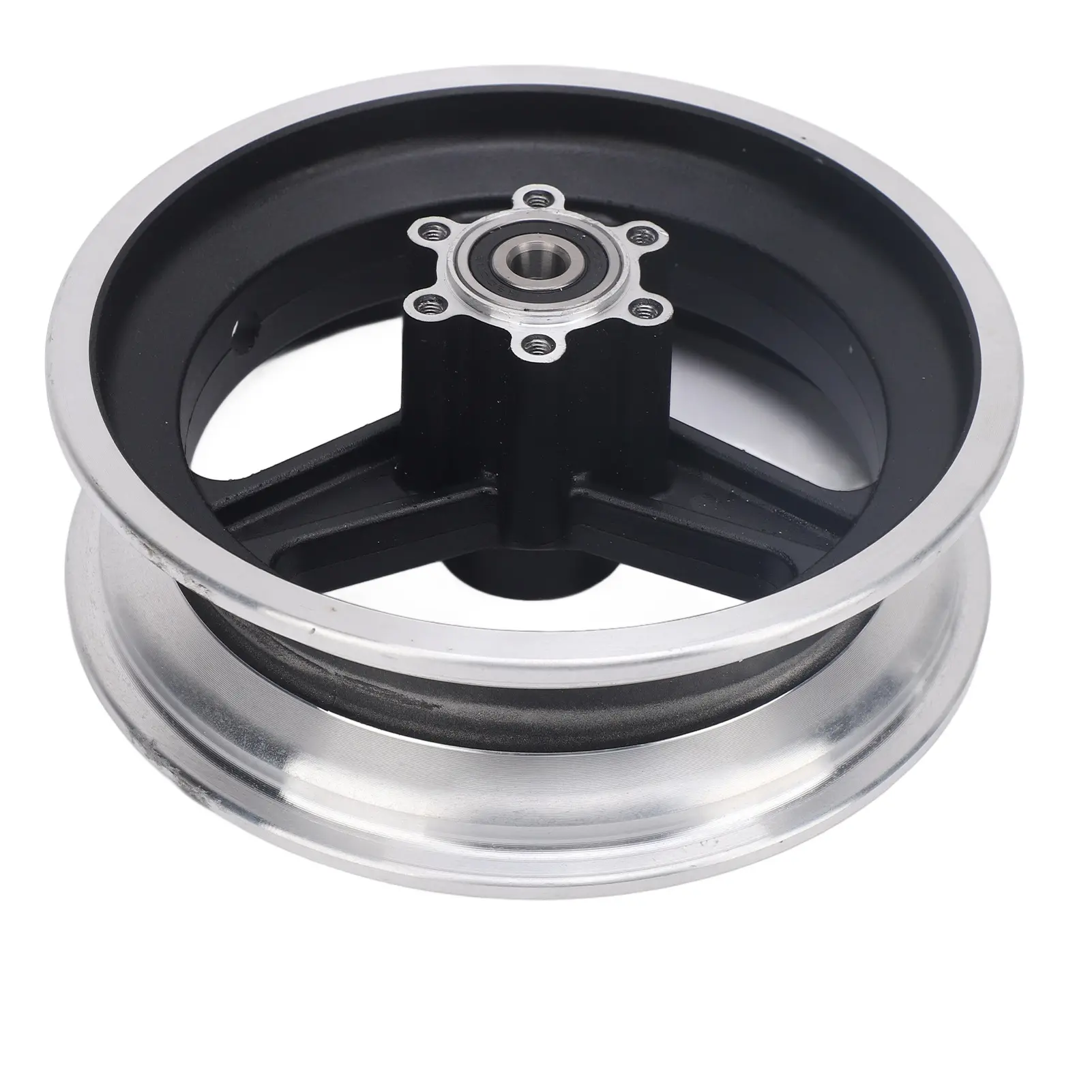 6.5 Inch Electric Scooter Hub 6 Holes Aluminium Alloy Lightweight Electric Scooter Wheels Hub 10x2.75‑6.5 Hubs